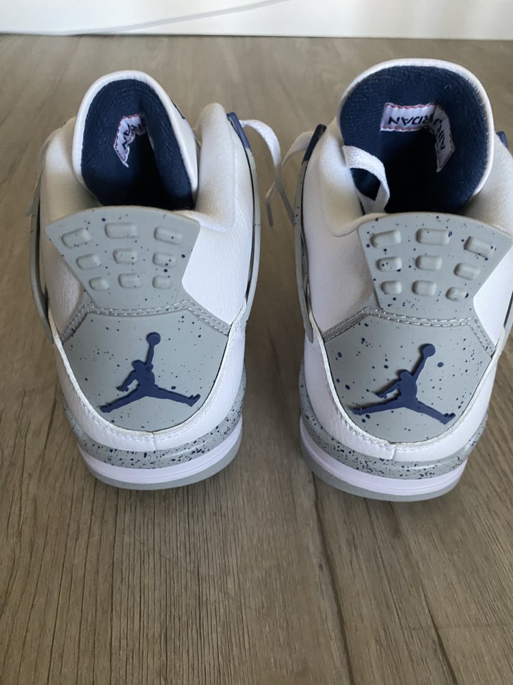 Jordan 4 Retro White Midnight Navy