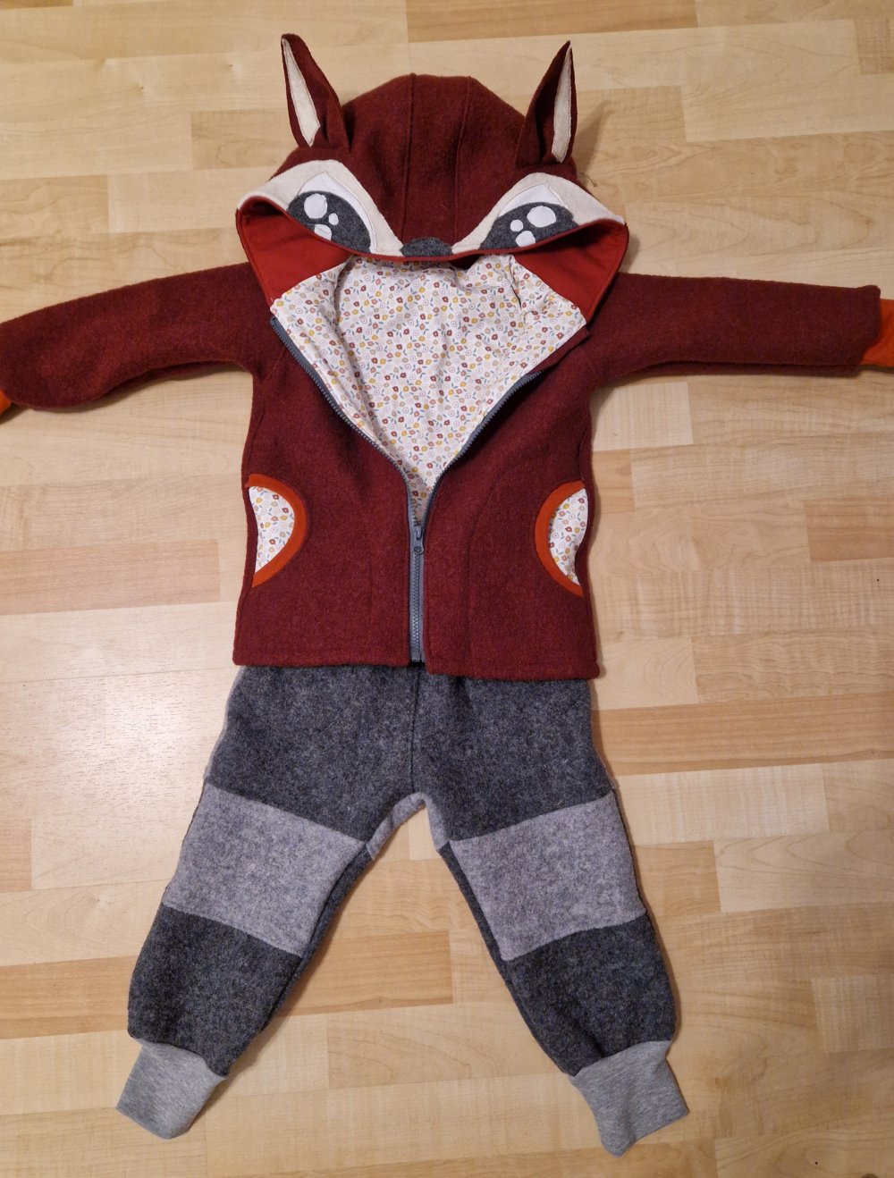 Wollwalk Jacke Gr.104
