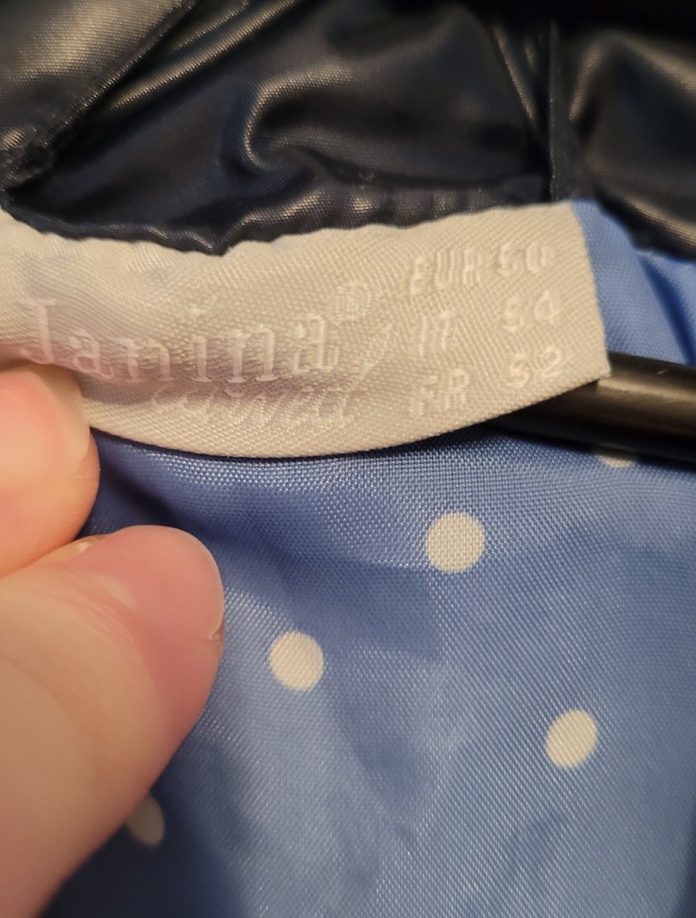 Weste Blau Gr. 50