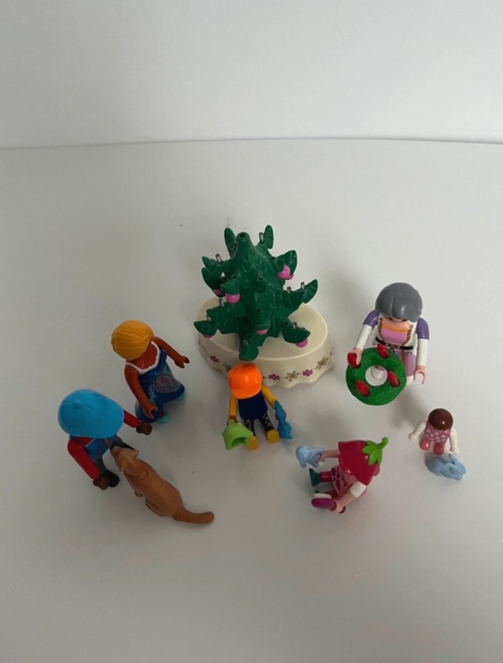 Playmobil Tannenbaum Weihnachten Weihnachtsfeier Familie