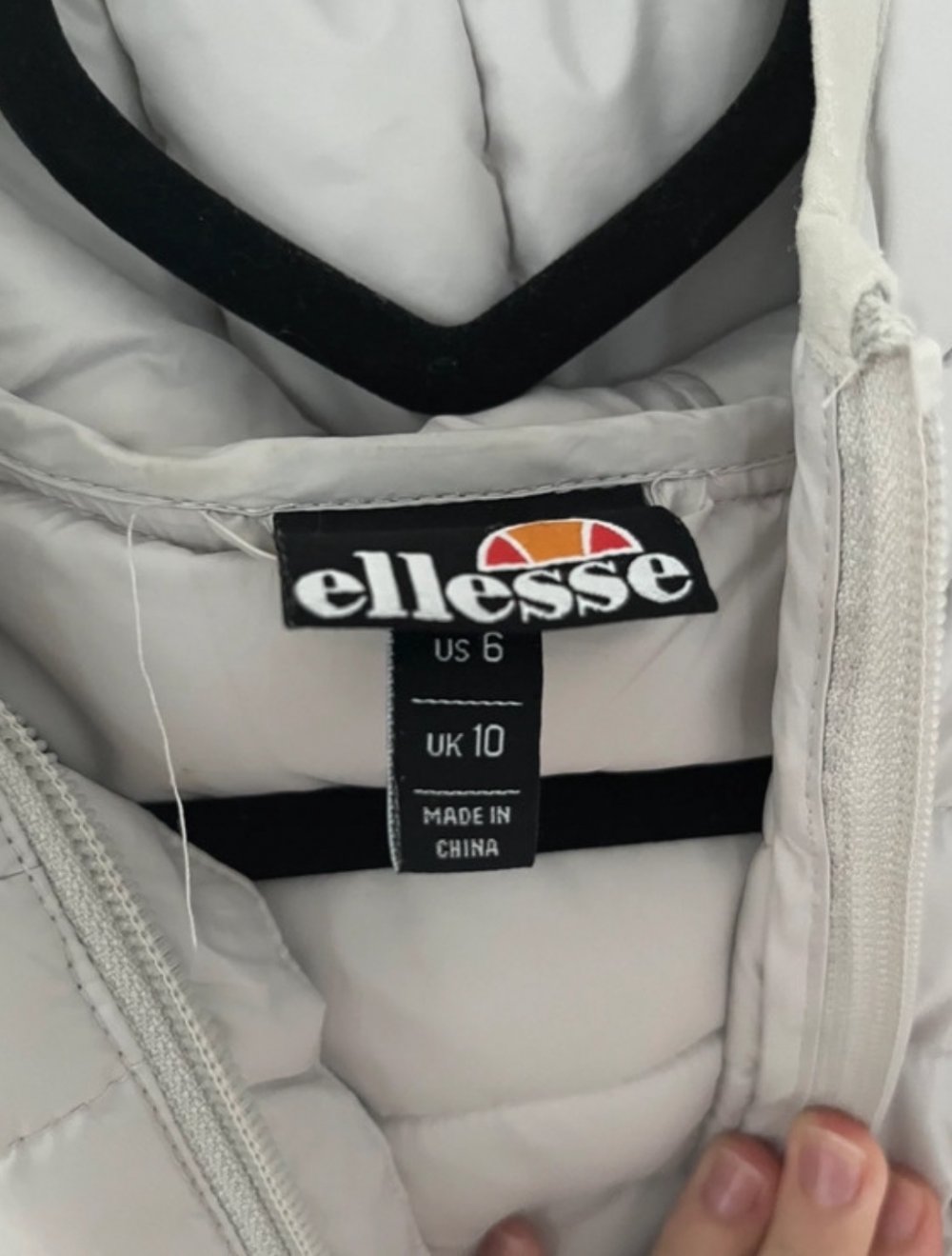 Ellesse Jacke Steppjacke 'Lompard‘ weiß in 38