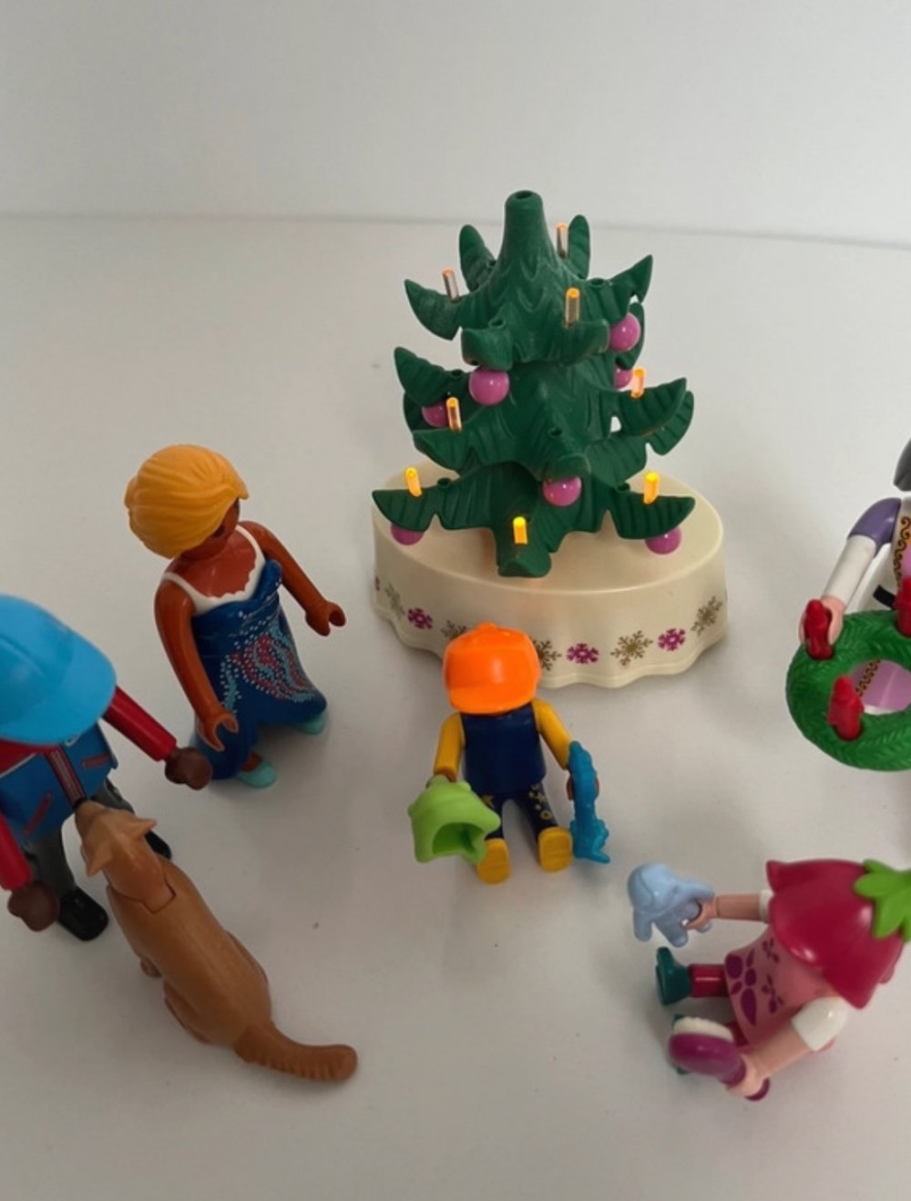 Playmobil Tannenbaum Weihnachten Weihnachtsfeier Familie