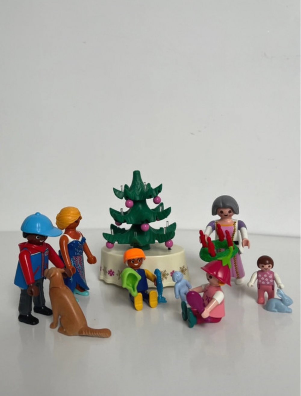 Playmobil Tannenbaum Weihnachten Weihnachtsfeier Familie