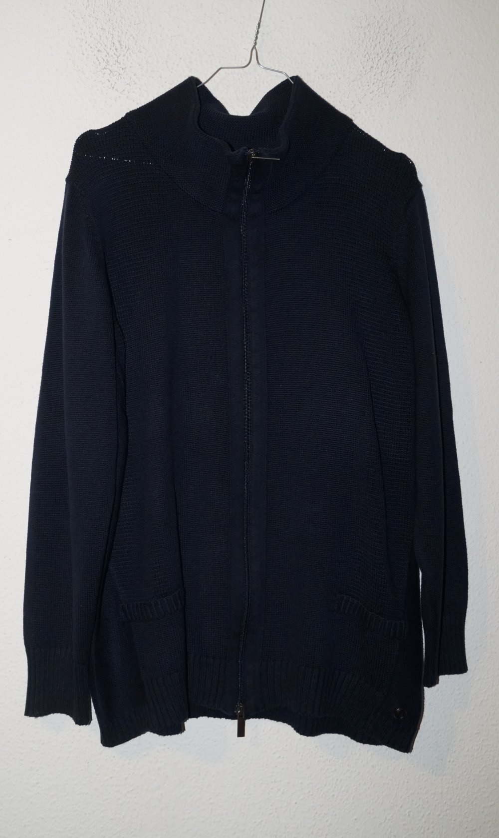 dunkelblaue Stricjacke Gr.ca.M Olsen