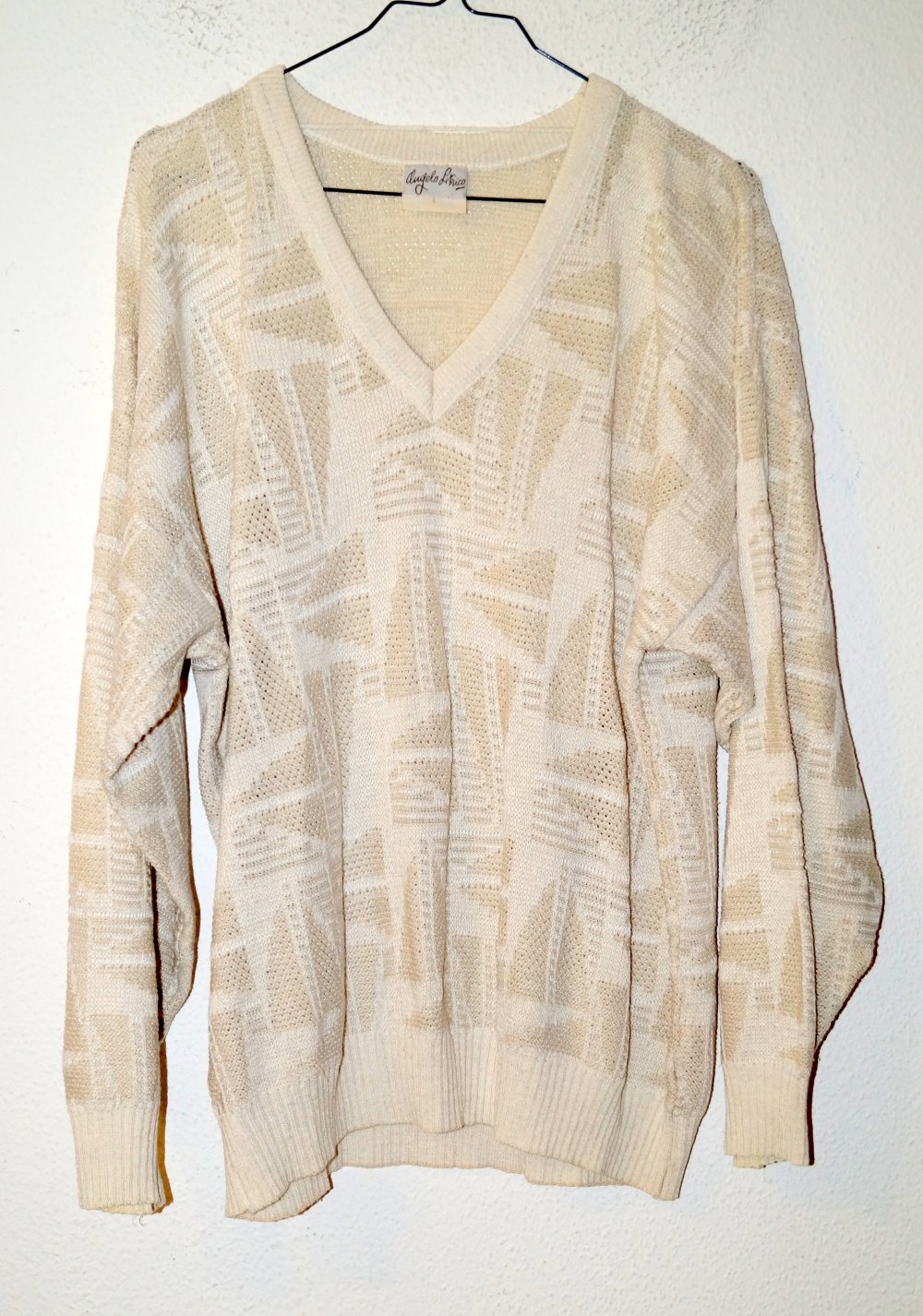 beiger Pullover Gr.L Angelo Litrico