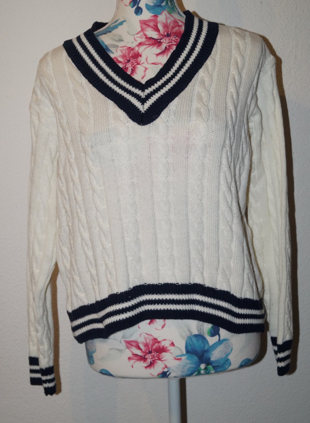 weißer Pullover Gr.38