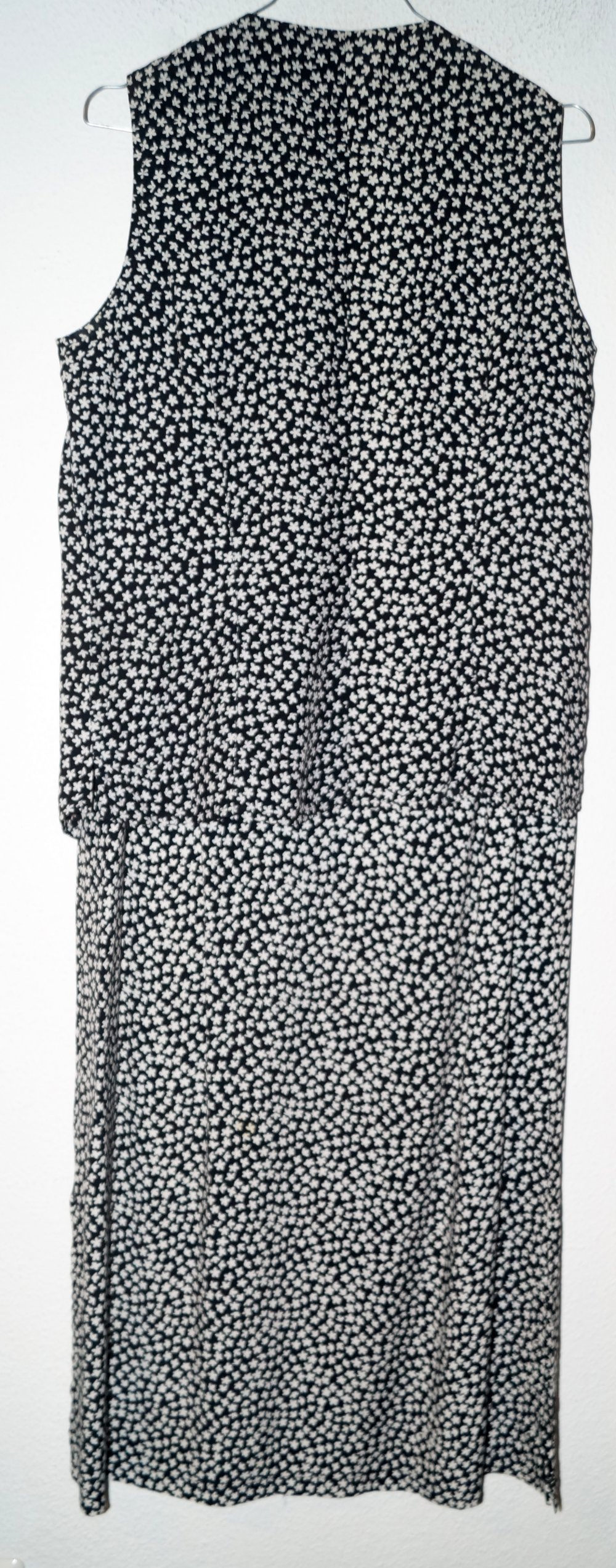 schwarzes Kostüm Bluse+Rock Gr.40 Esprit