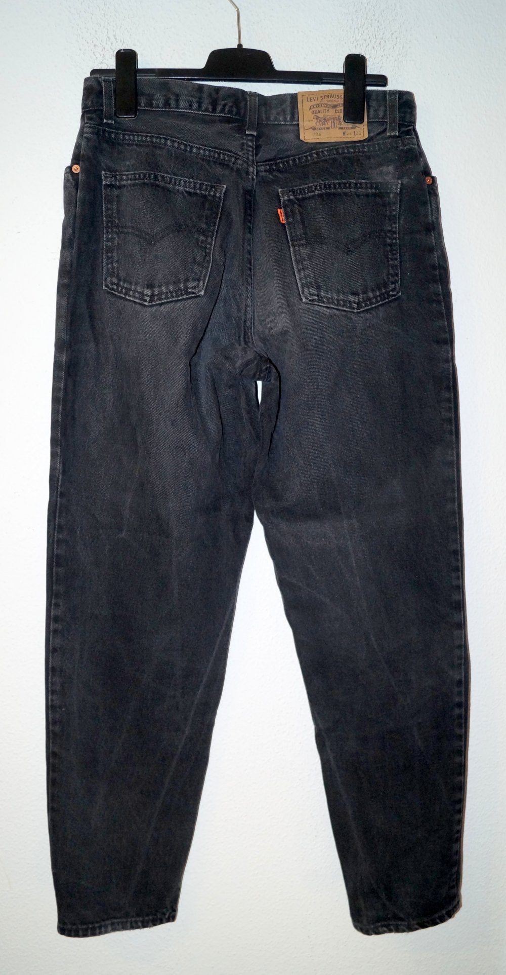 schwarze Jeans W34L32 Levi´s