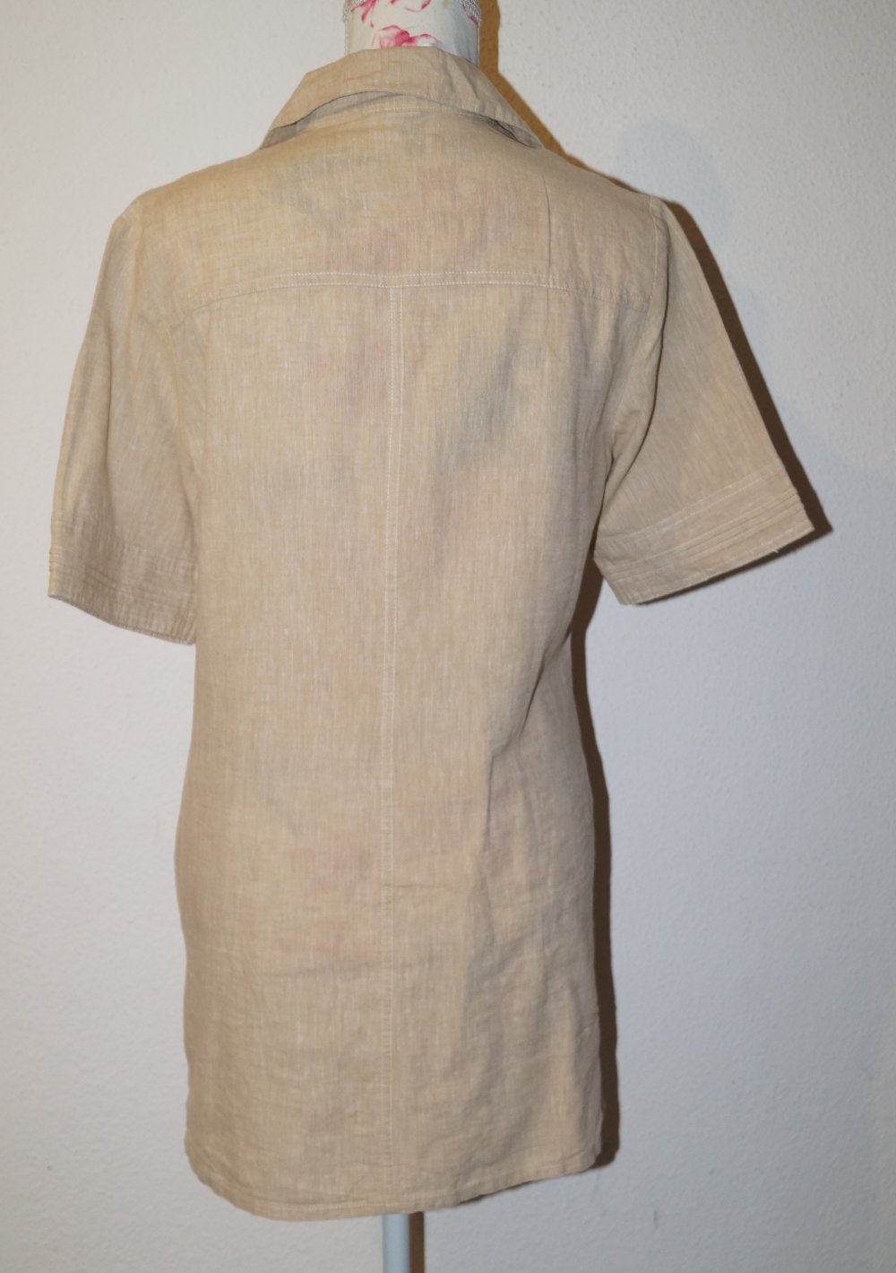 hellbraune Longbluse Gr.36 M&S Mode