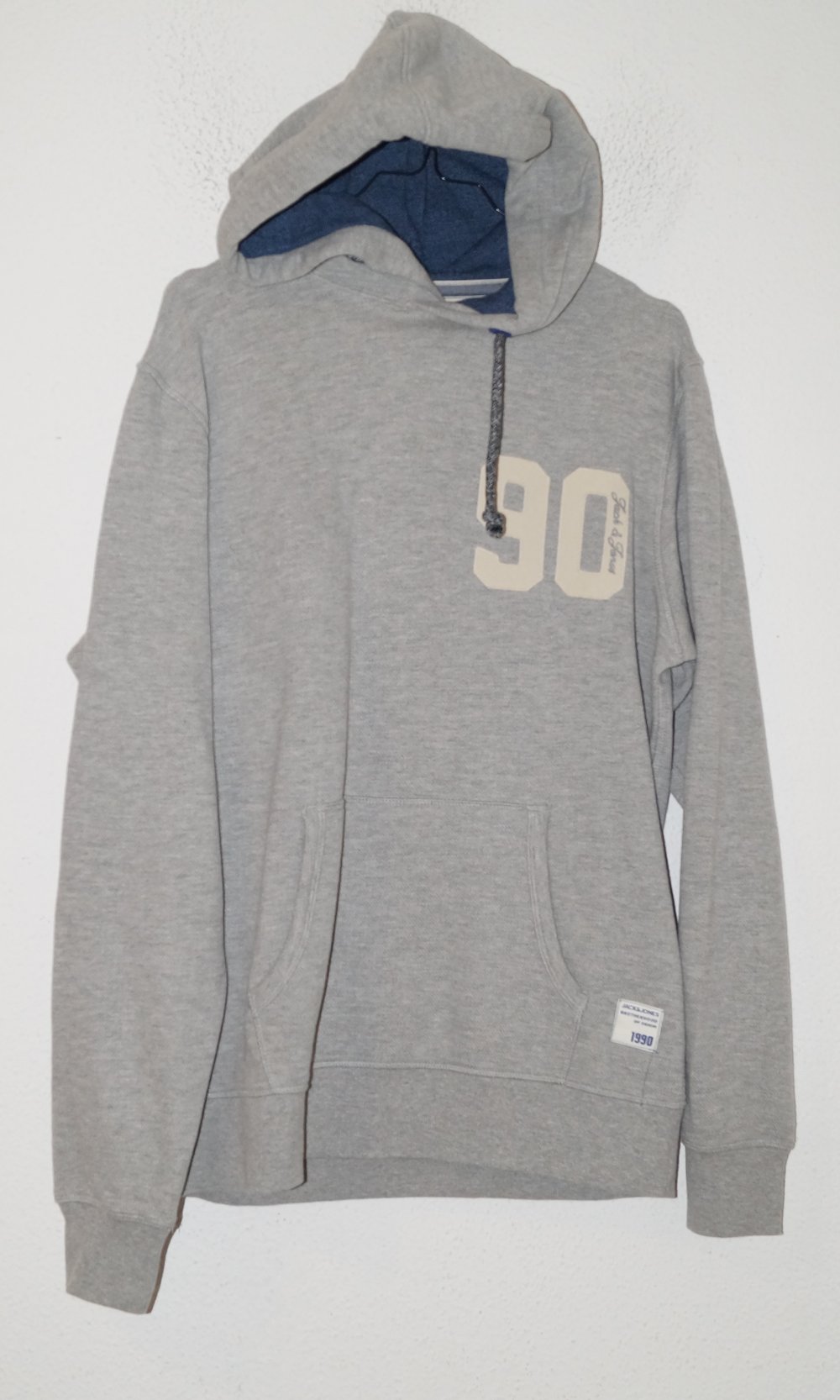 grauer Kapuzenpullover Gr.M Jack & Jones
