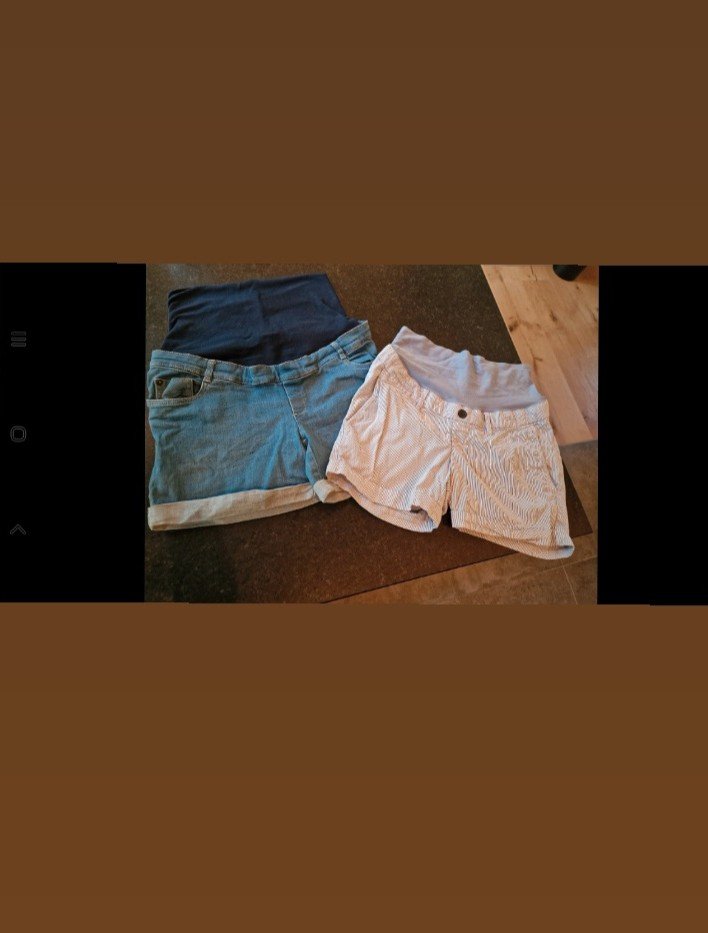 2x Umstandshose kurz.