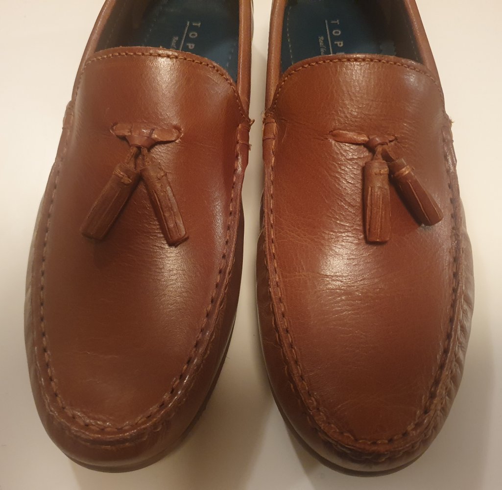 Braune Mokassins Unisex