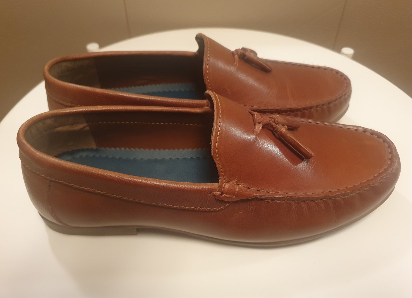 Braune Mokassins Unisex