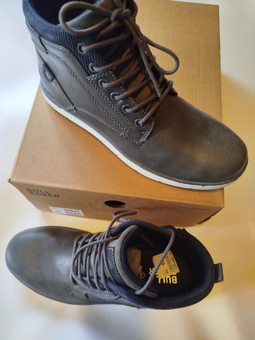  Stiefel Herren Bull-Boxer Gr.40 Neu von Sellonclick