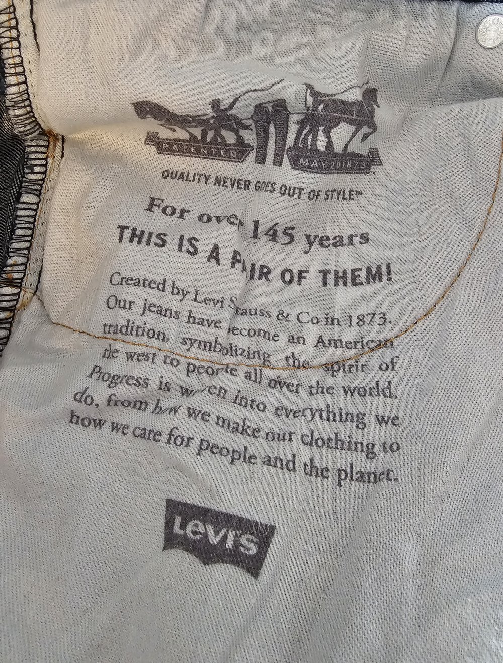 Levi's 502 W34 L30 - dark denim