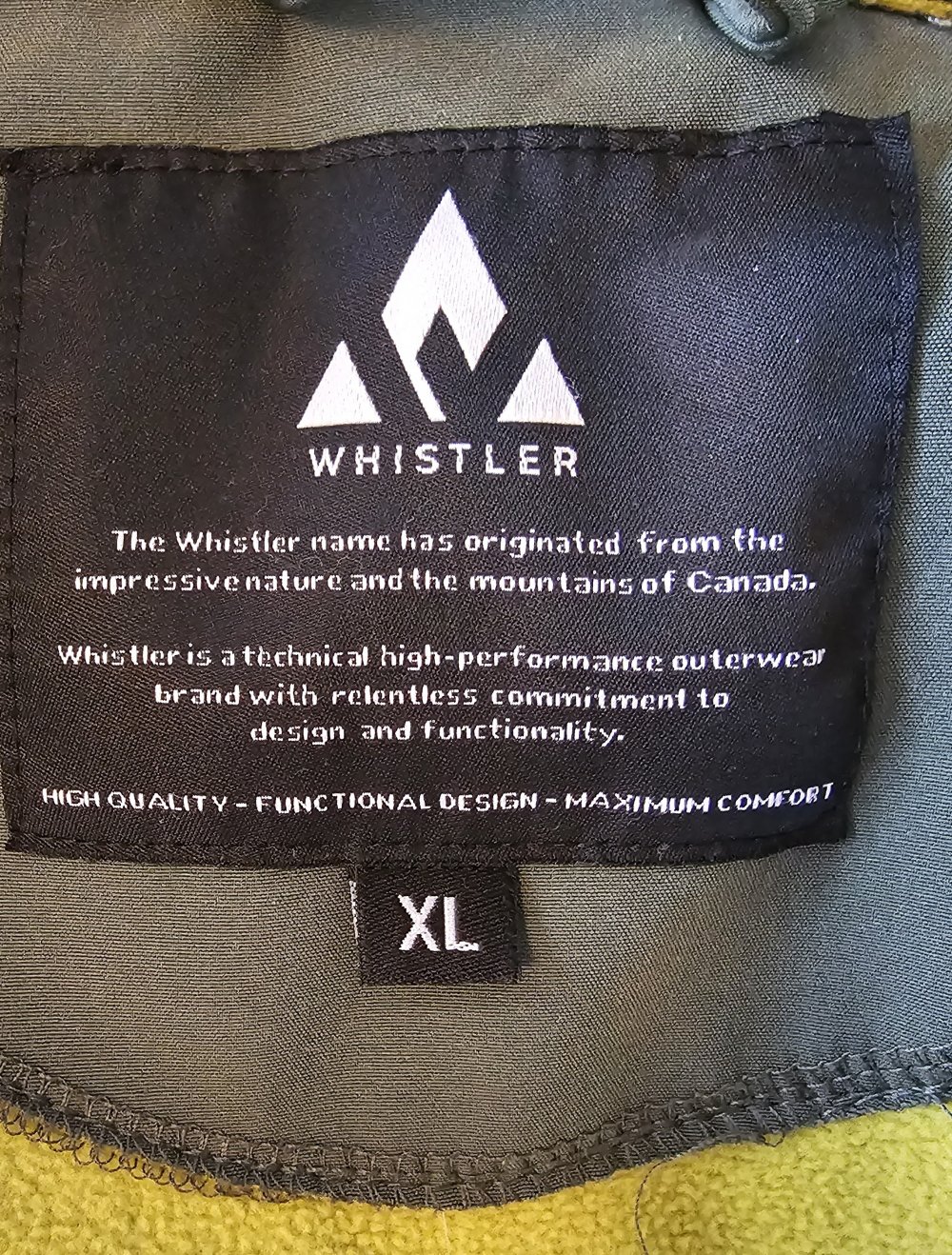 Softshelljacke Whistler khaki Gr. XL