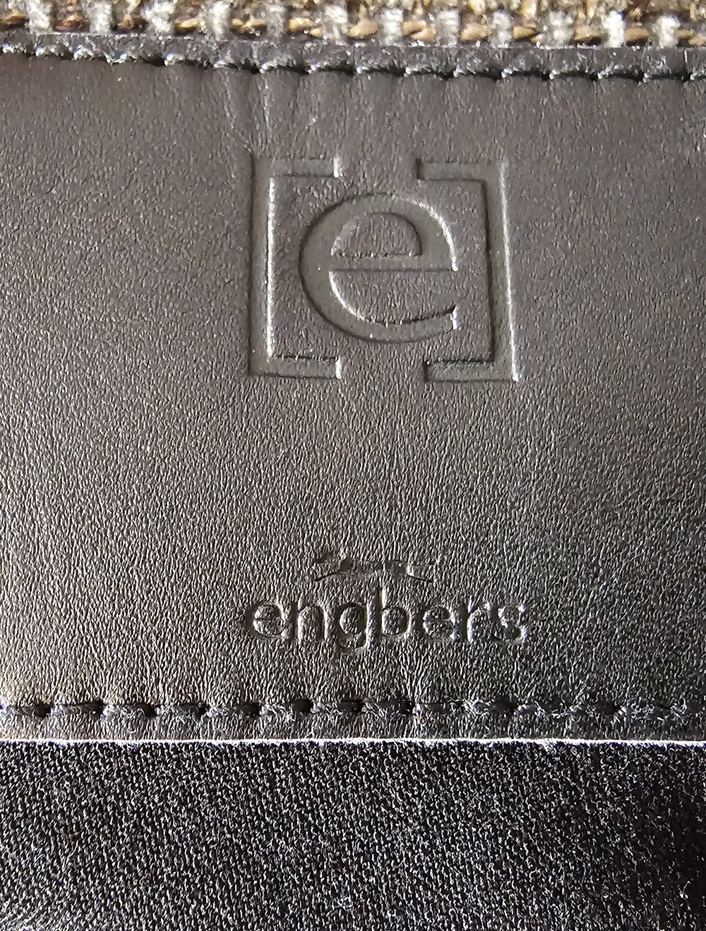 Schwarze Stoffhose von Engbers Gr. 26