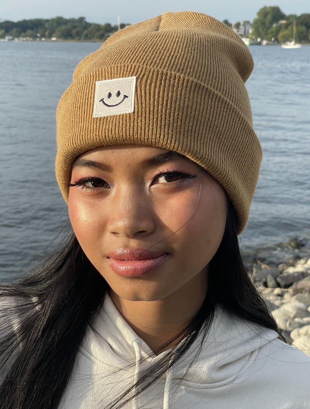 Goldjunge Beanie Happy caramel