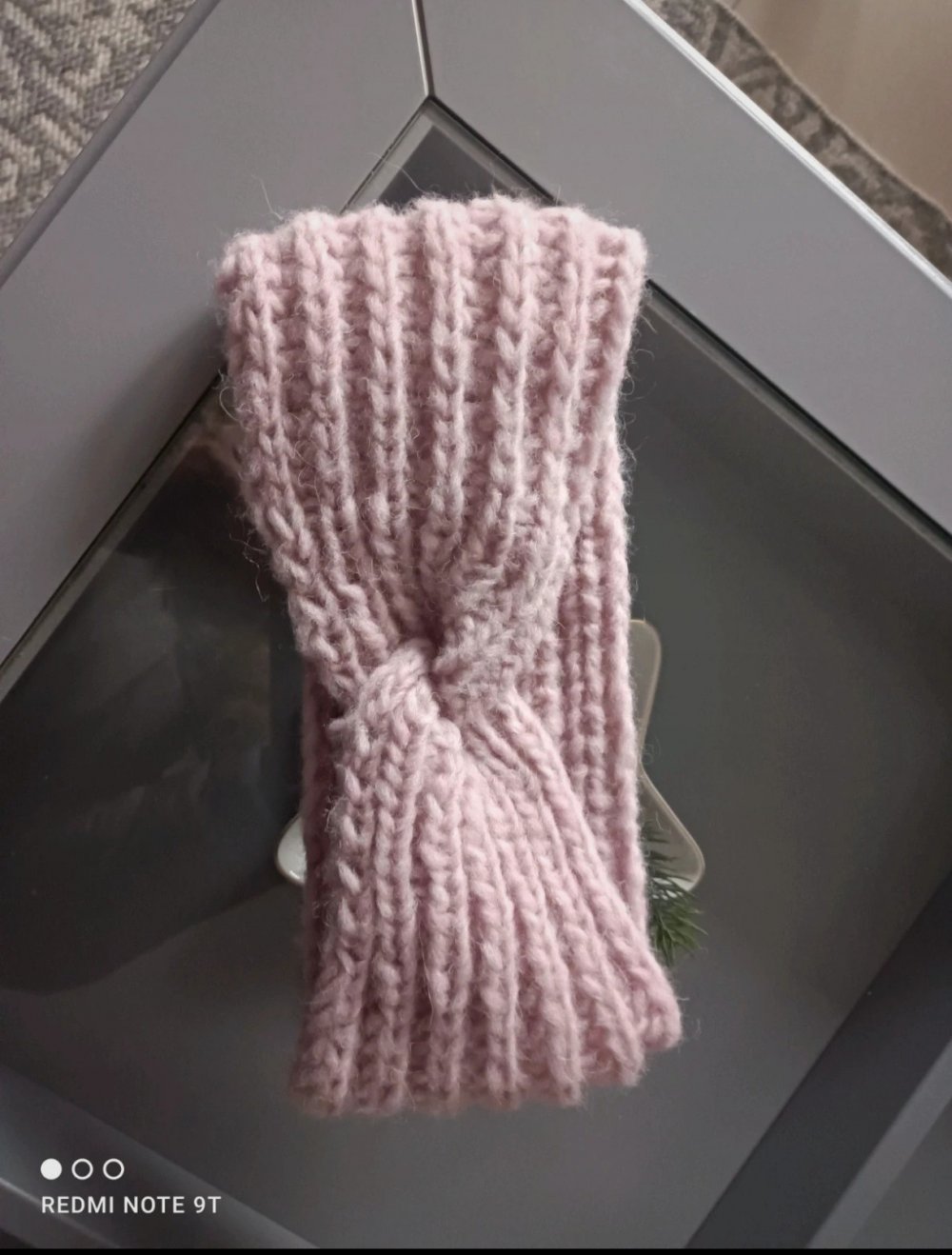 Stirnband Alpaka Wolle