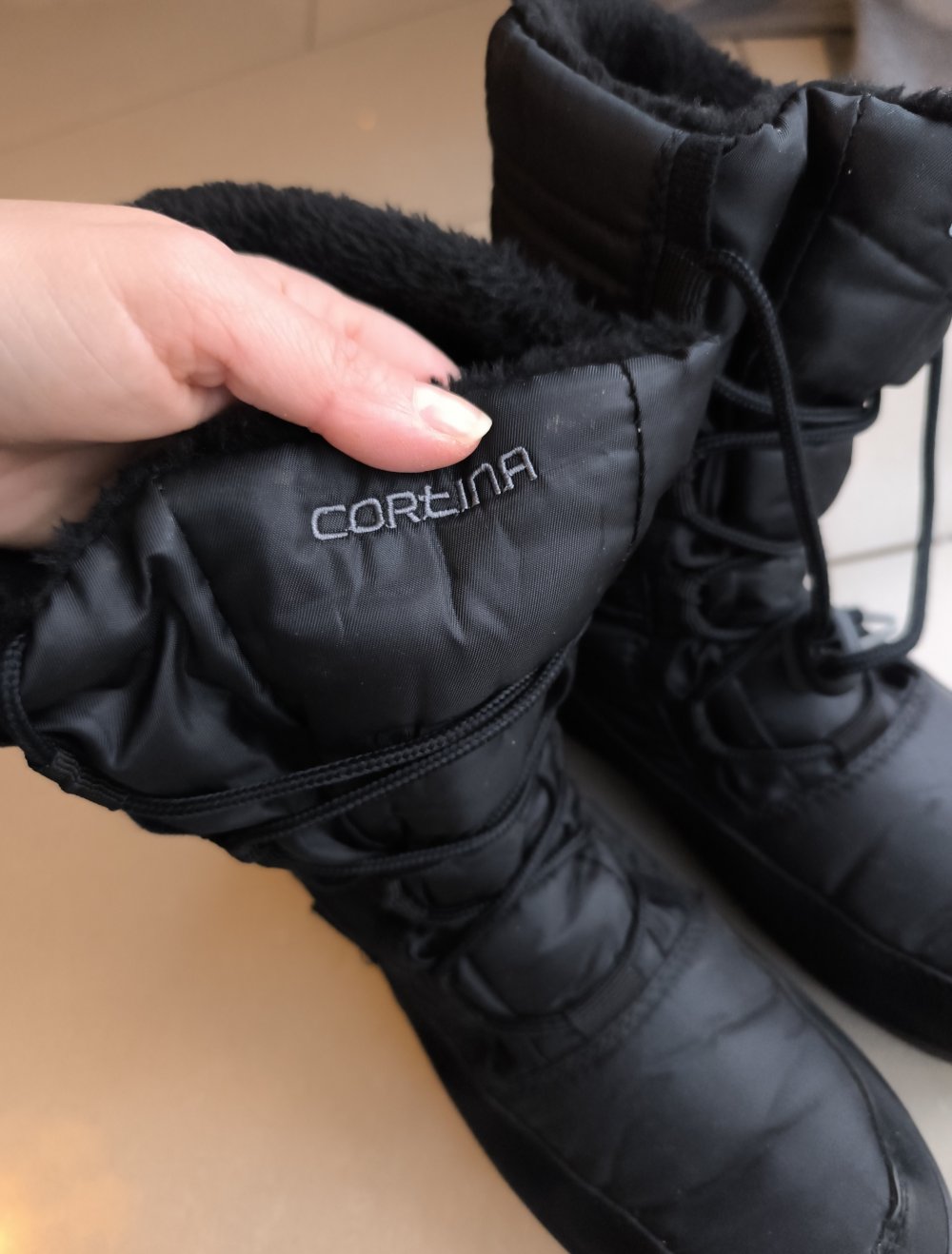 Warme Schneestiefel gr 38