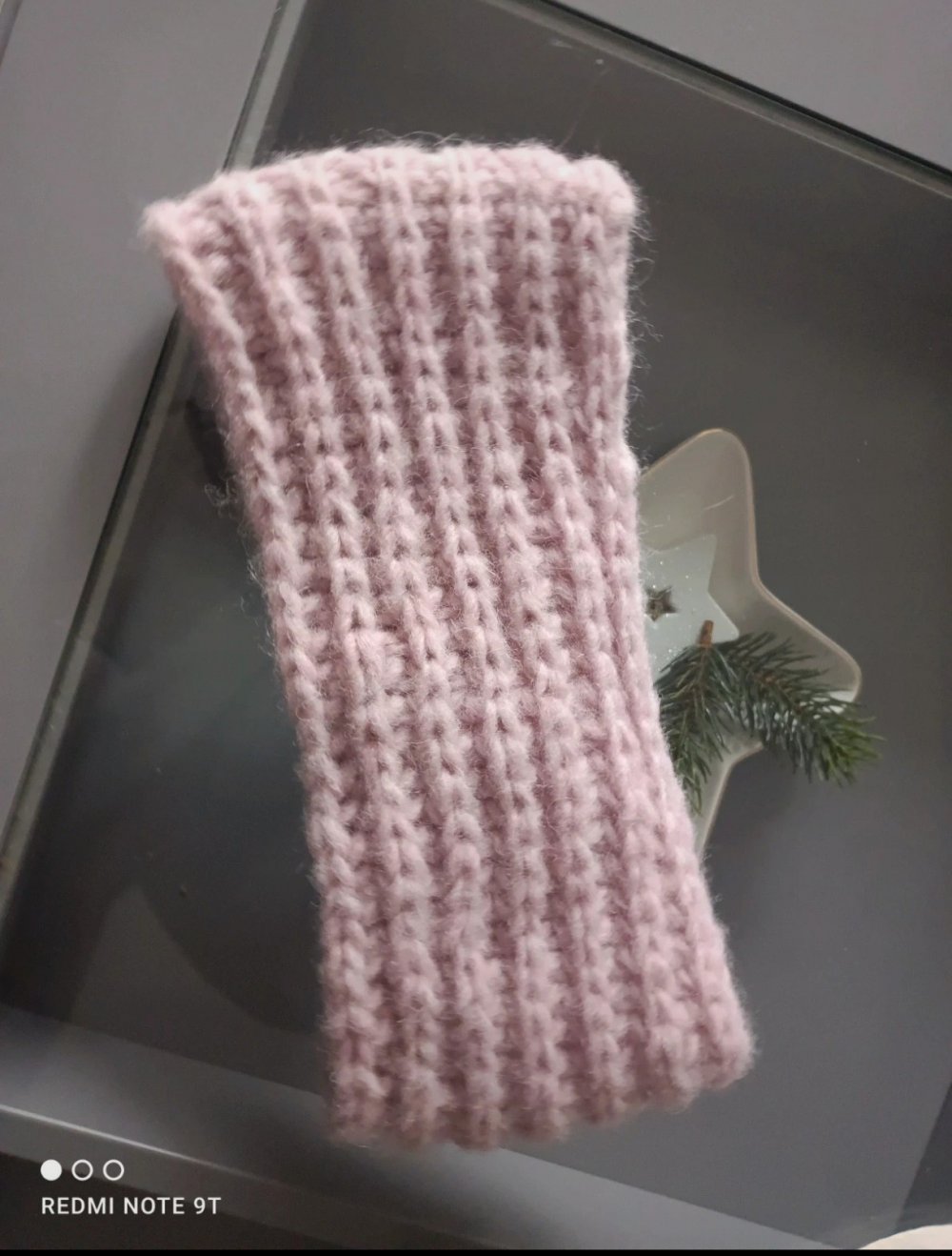 Stirnband Alpaka Wolle