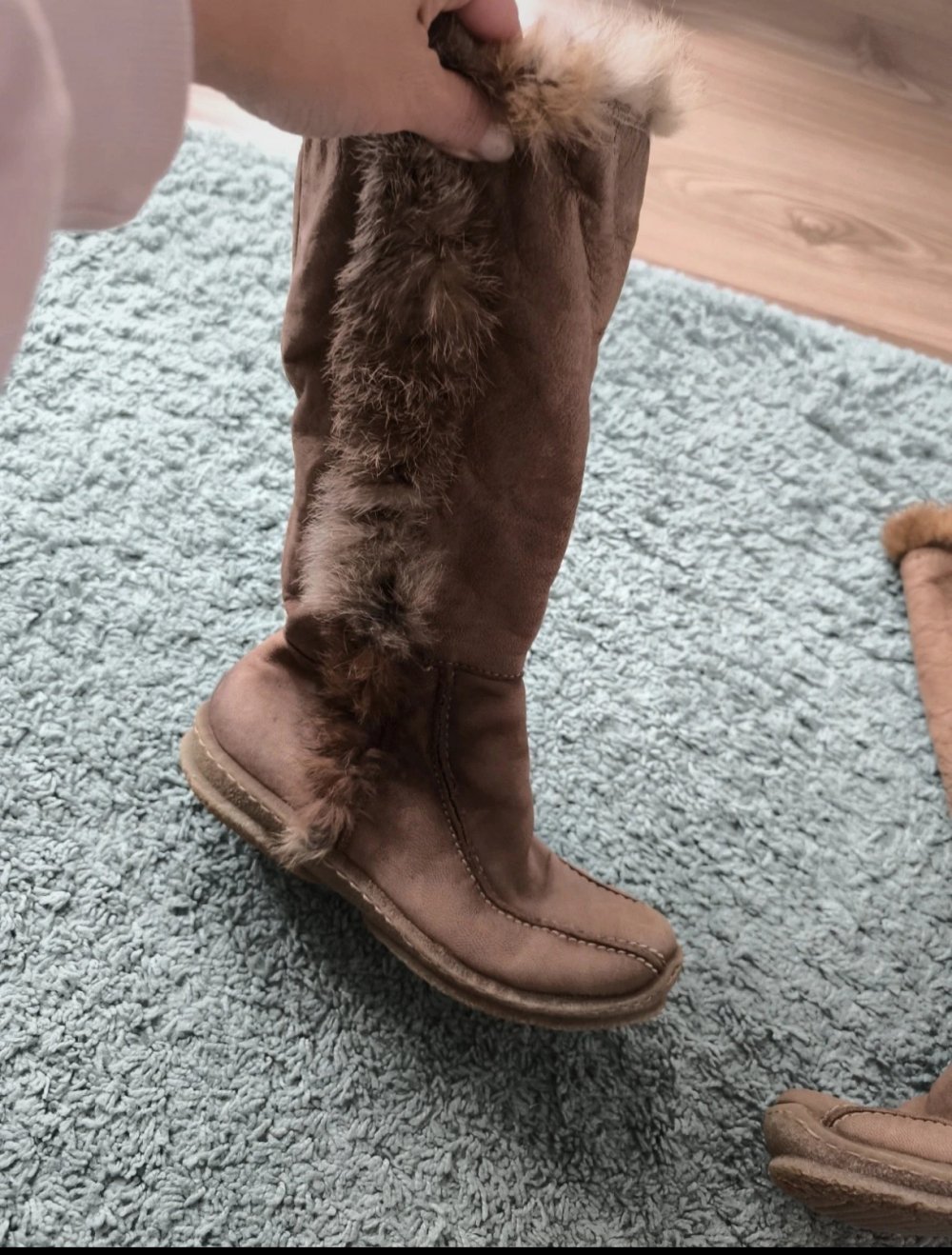 Warme Lederstiefel in gr 36