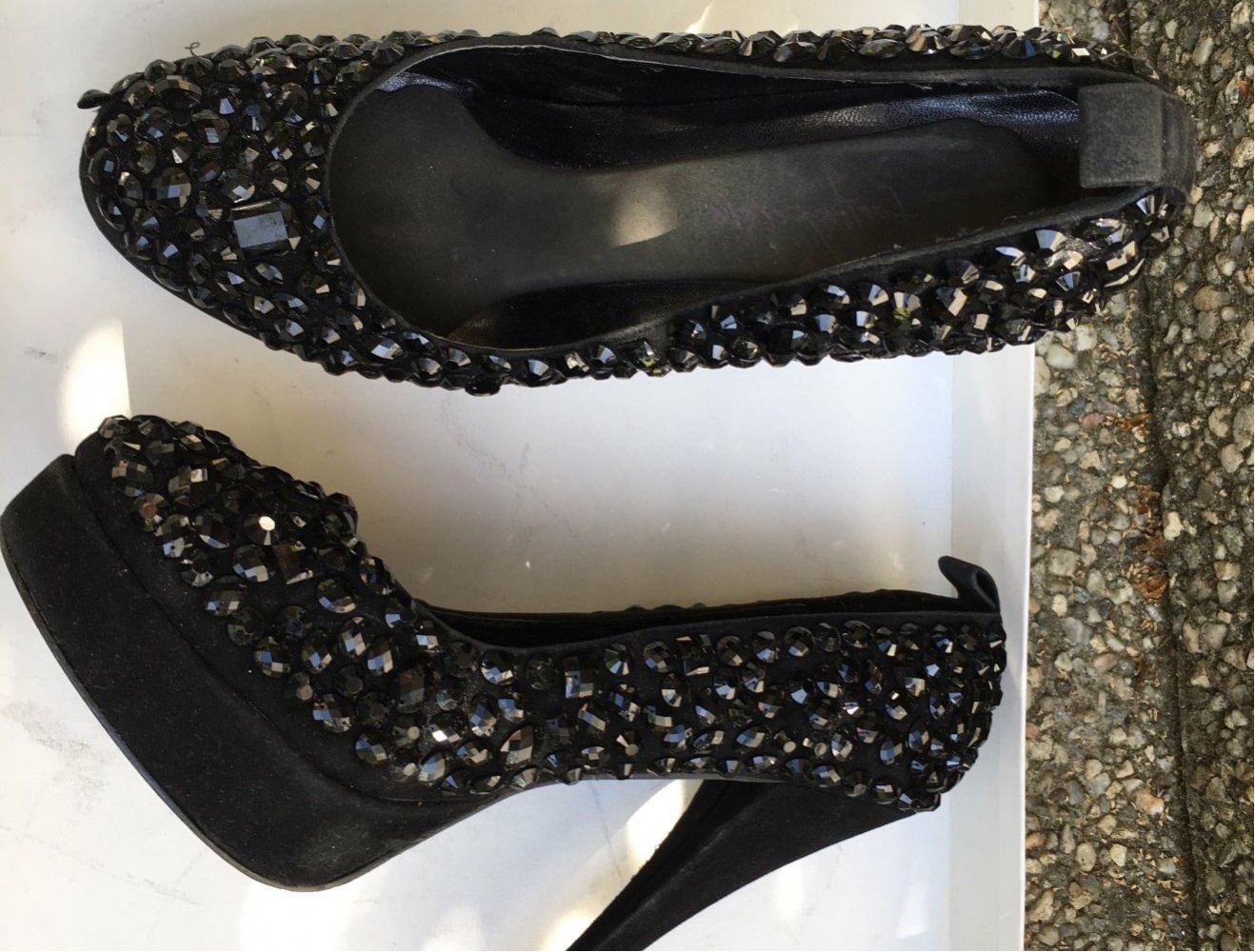 elegante Abend Pumps Gr 41