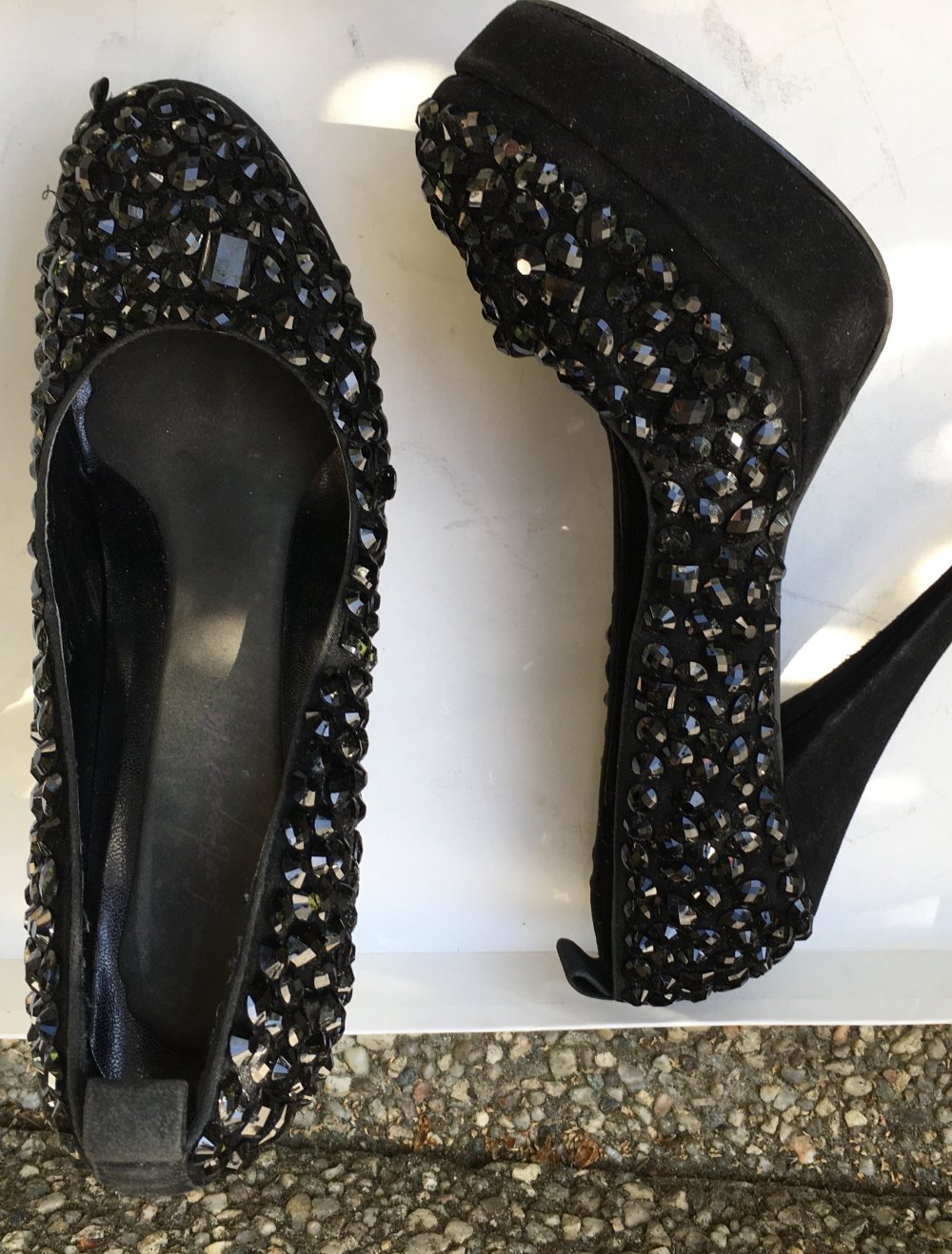 elegante Abend Pumps Gr 41