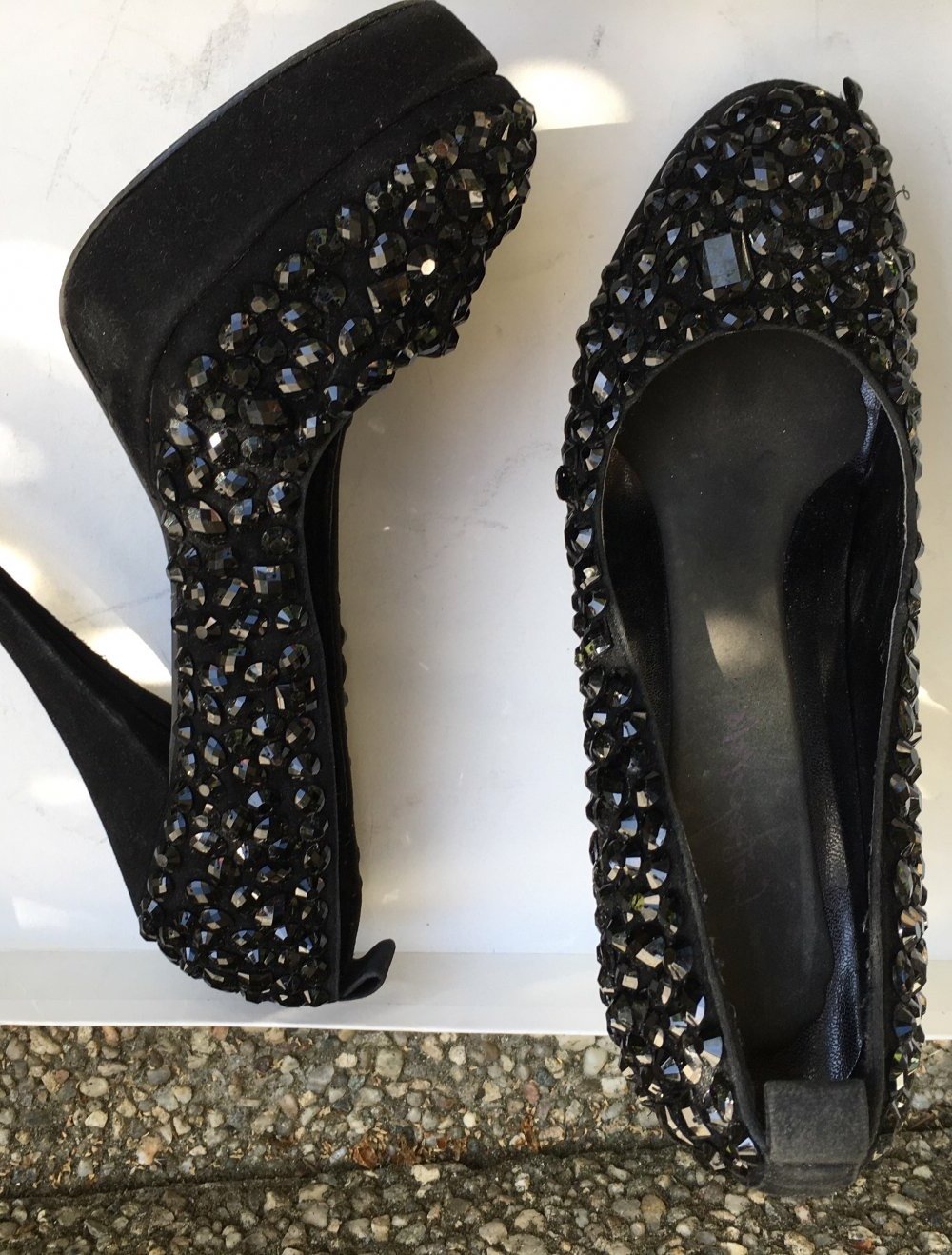 elegante Abend Pumps Gr 41