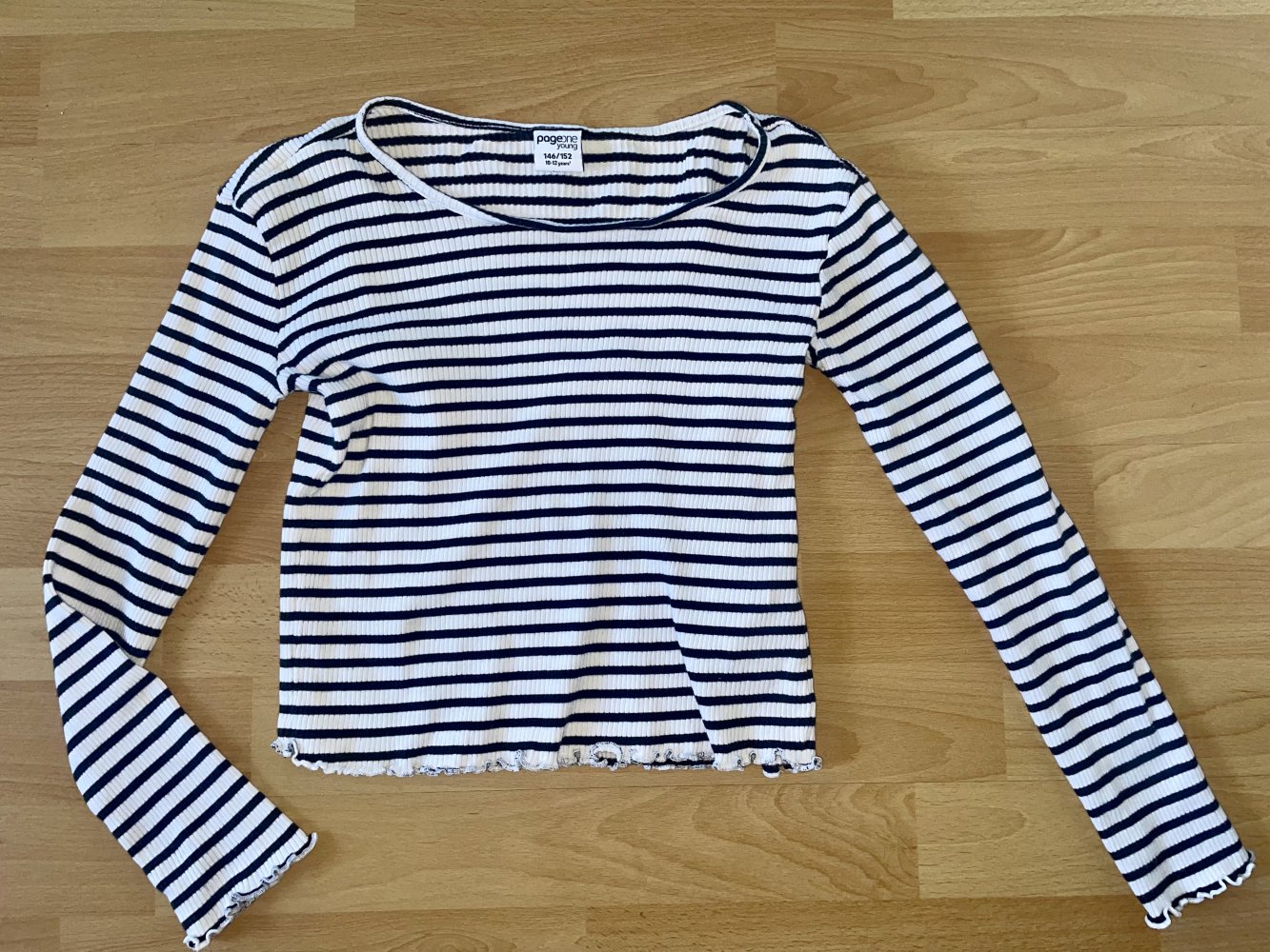 Langarmshirt Mädchen Gr. 146/152