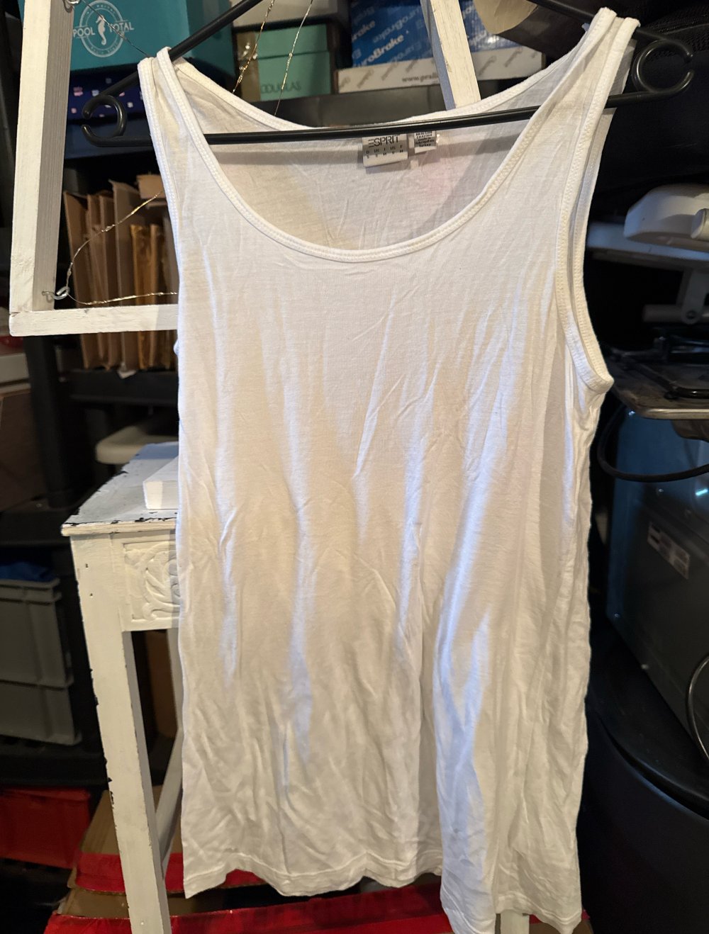 weißes Esprit Top S