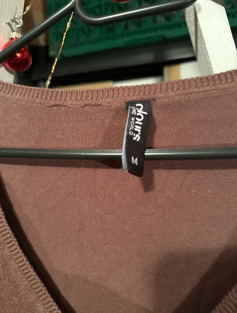 schöner brauner Cardigan M