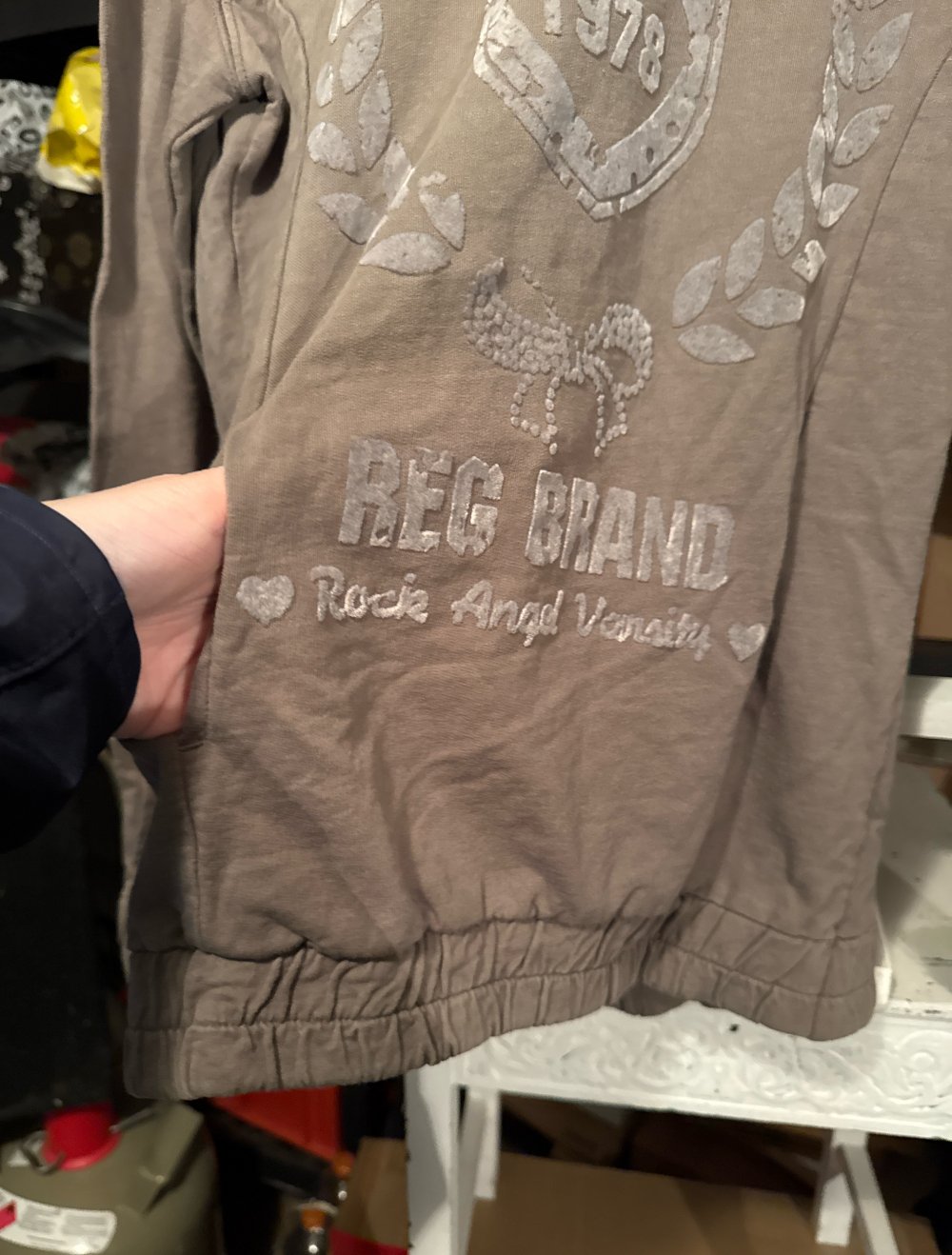 Rock Angel Pullover mit Kapuze