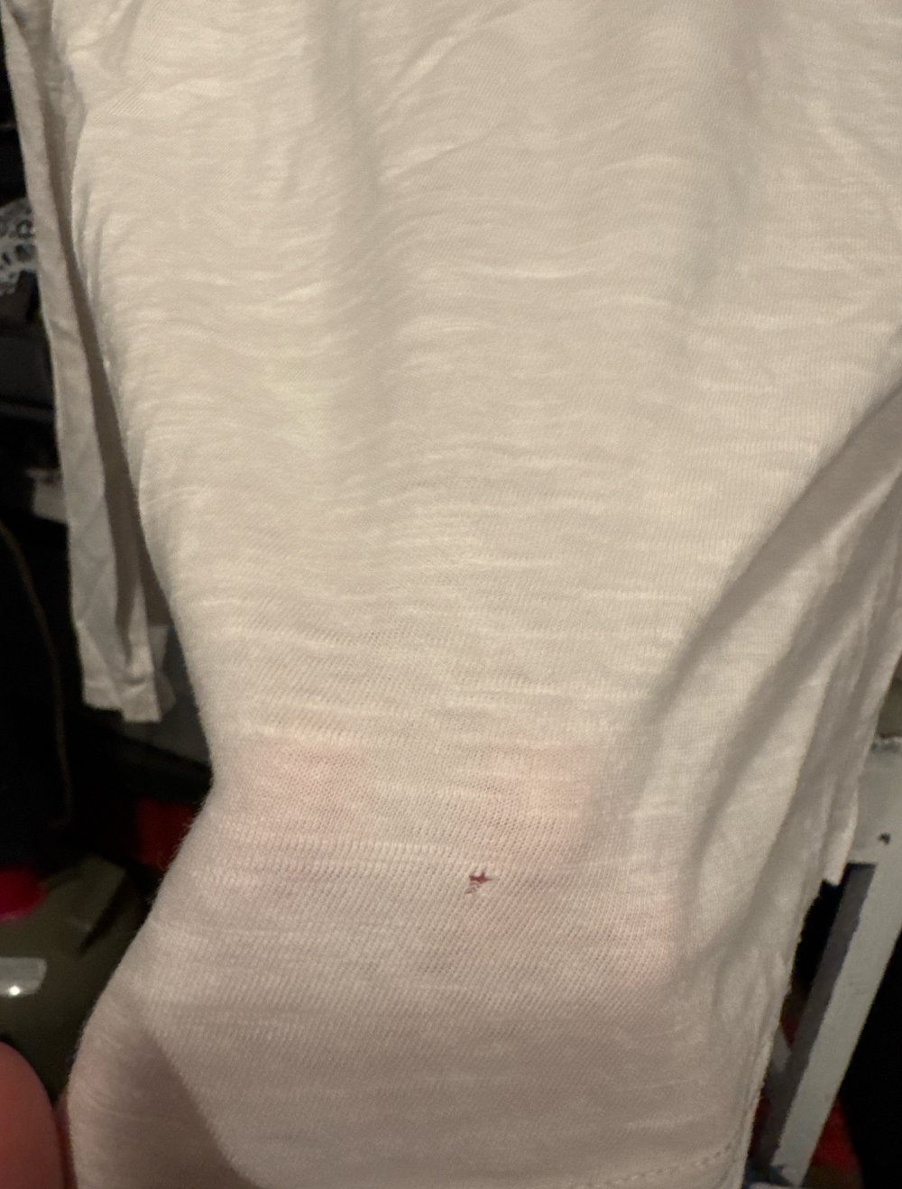 Herz Sweatshirt in weis