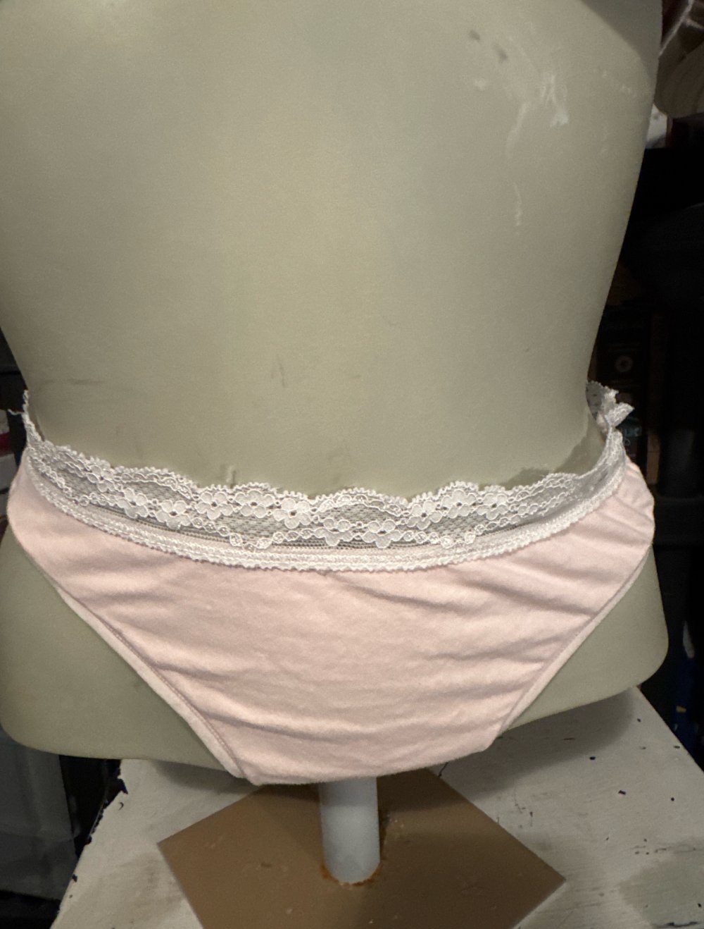 schönes rosa bh Set mit spitze
