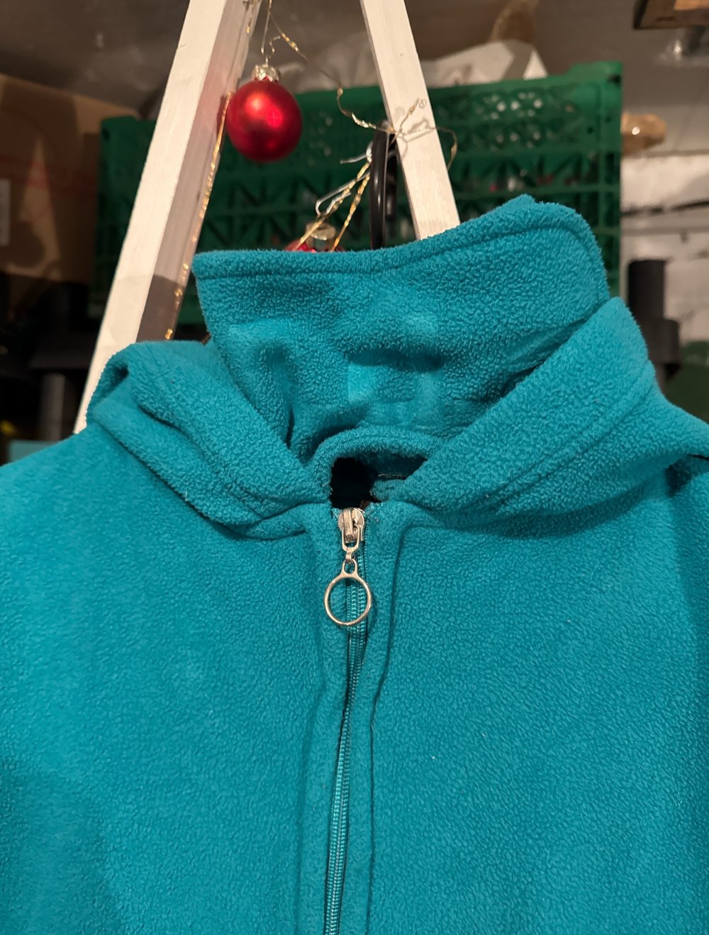 schöne türkise Nicci Plüsch Jacke S