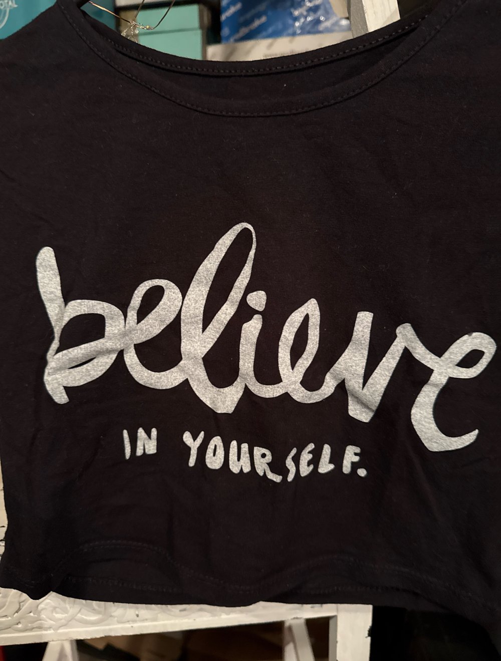 bauchfreies tshirt S