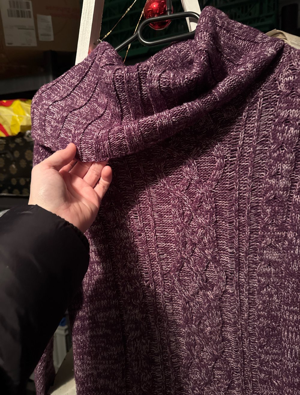 Schöner Strick Pullover