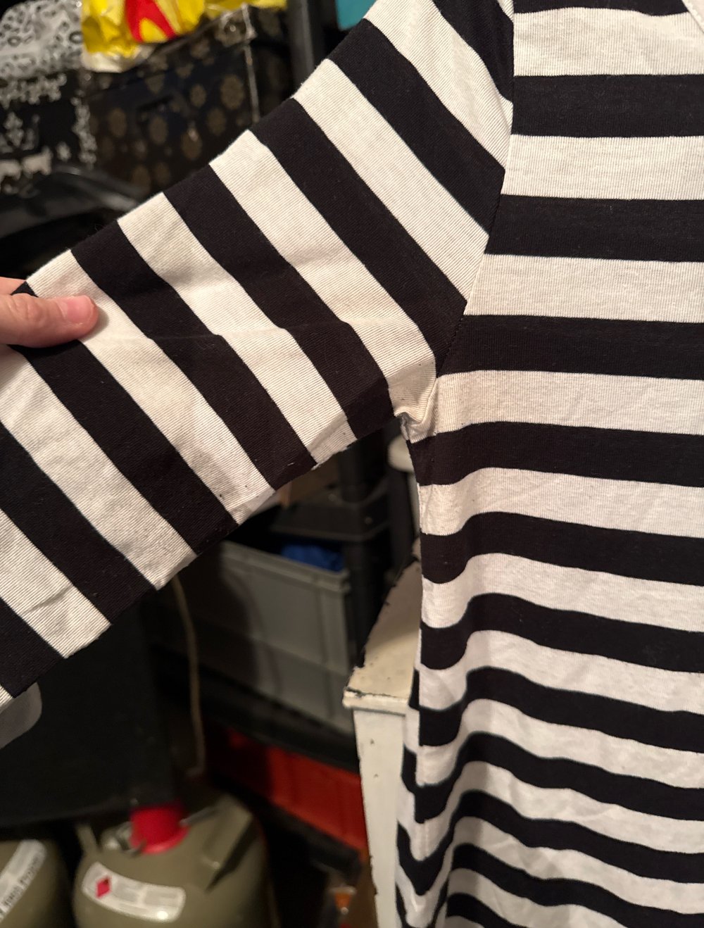 schönes Streifen Sweatshirt