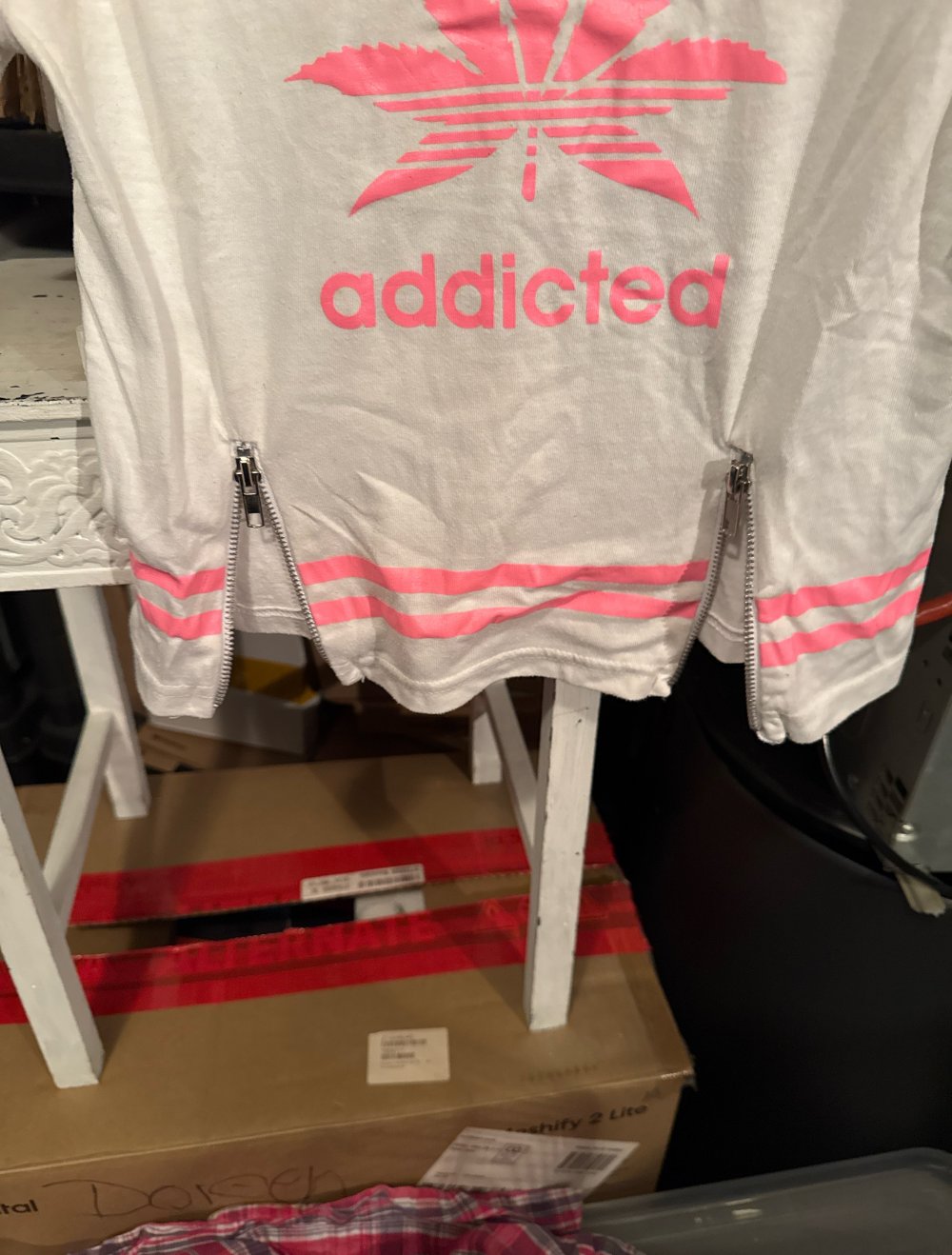 bauchfreies tshirt