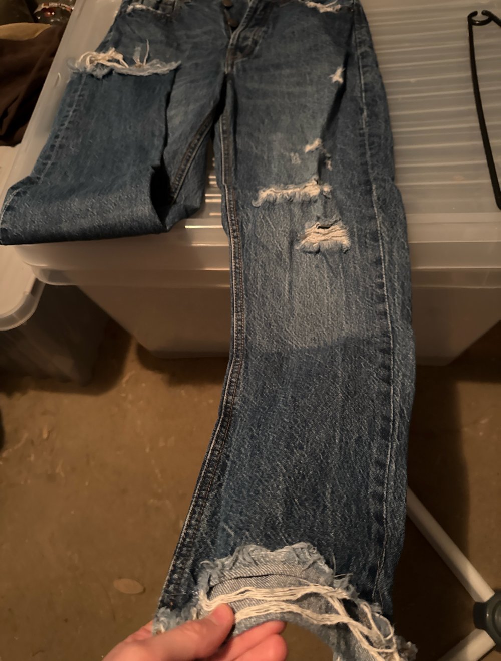 Schöne MOM Jeans Hose