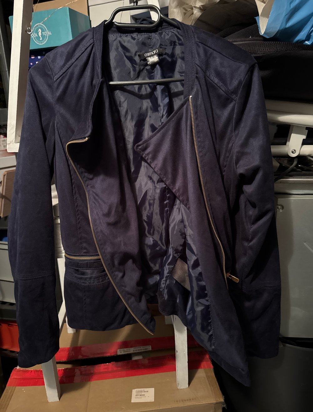 schöne Stoff Jacke
