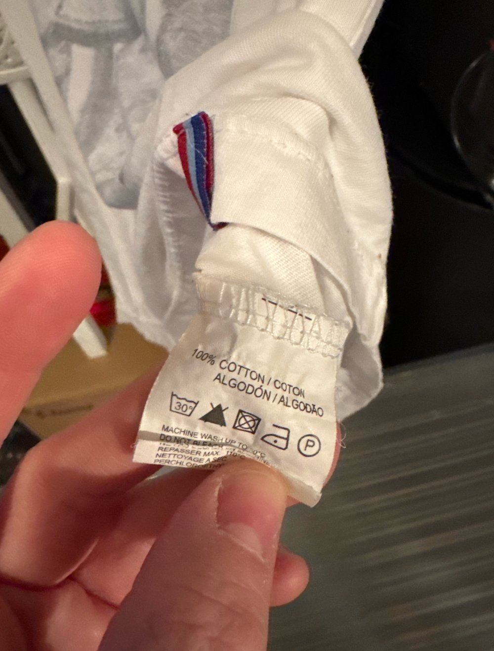 schönes weises FrenchKick tshirt M