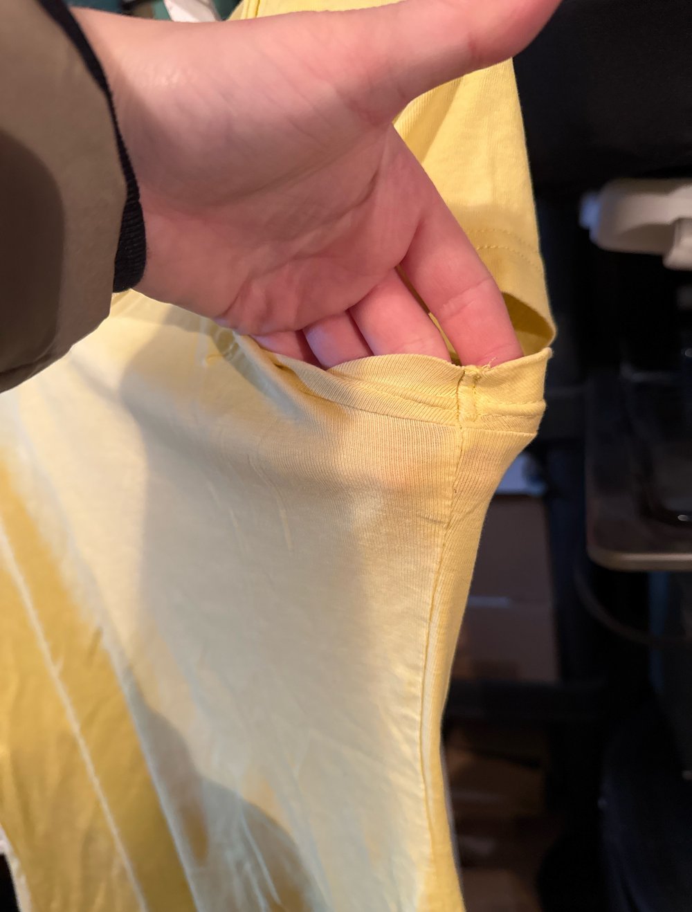 schönes zartes gelbes Esprit tshirt S