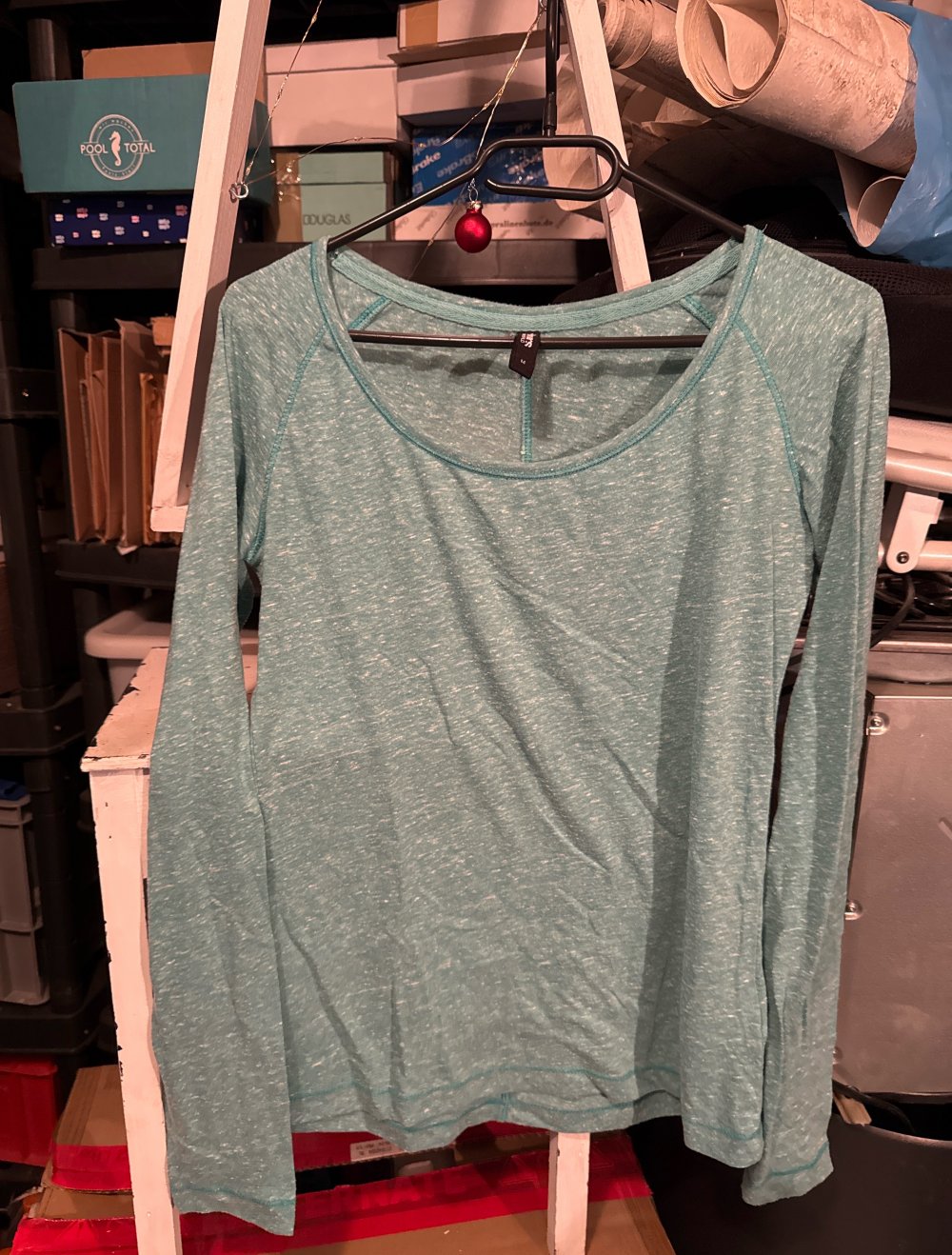 Schönes Türkises Sweatshirt