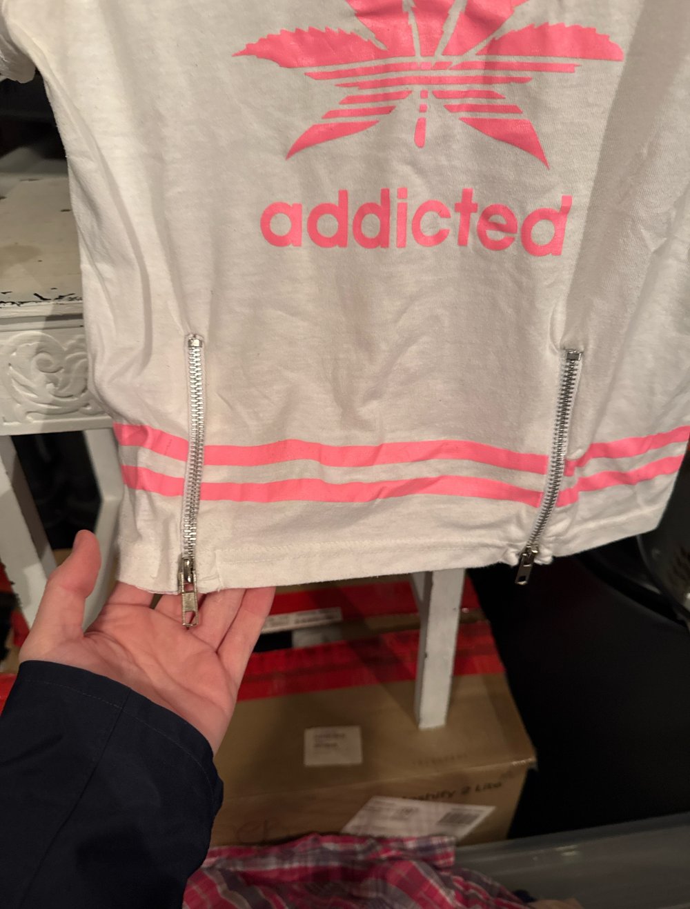 bauchfreies tshirt