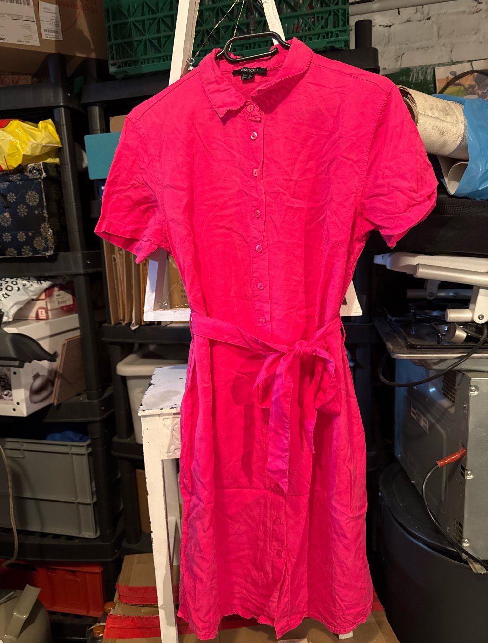 sehr schönes Pinkes Blusen Kleid M