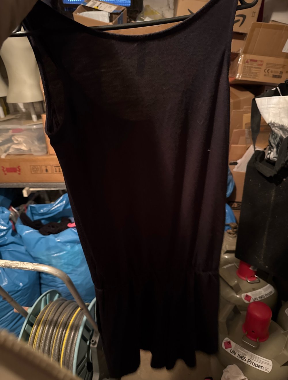 schwarzer jumpsuit S/M
