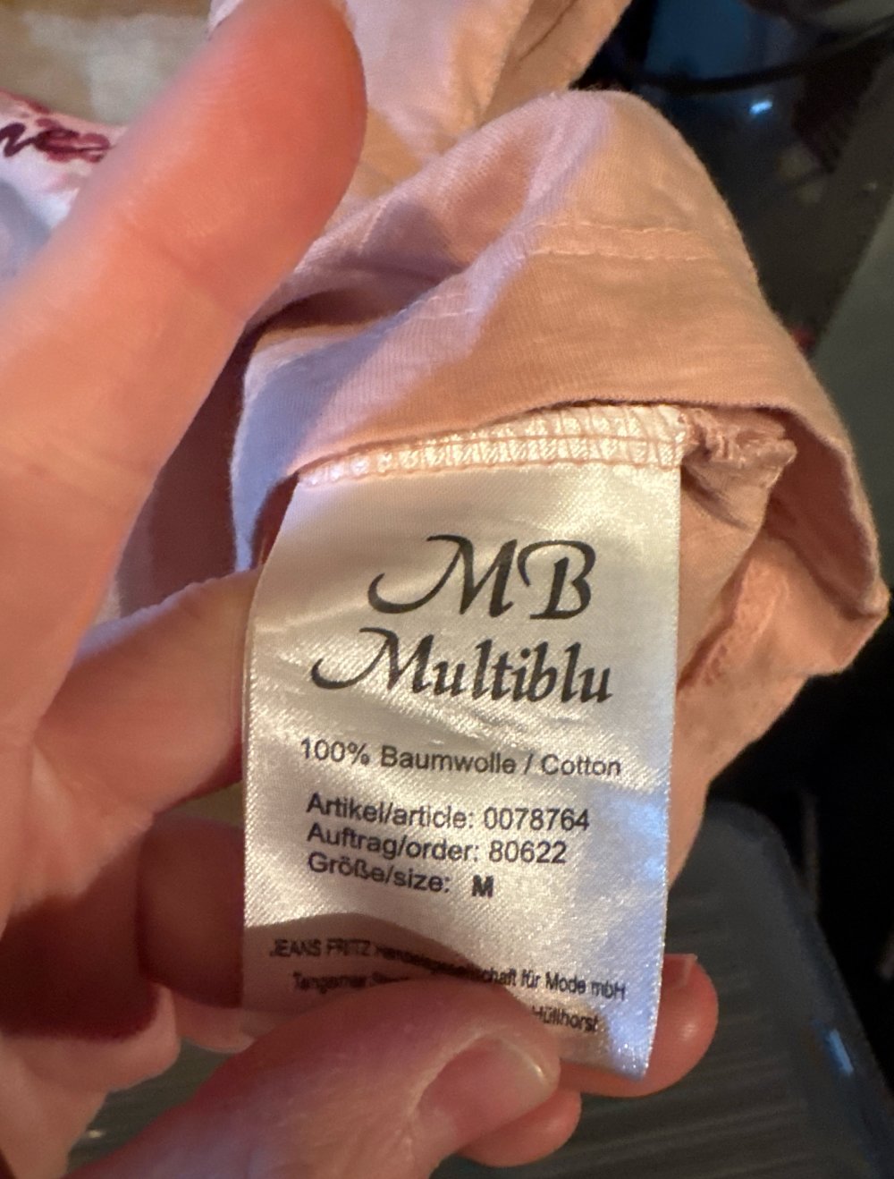 sehr süße Kaffee tshirt M