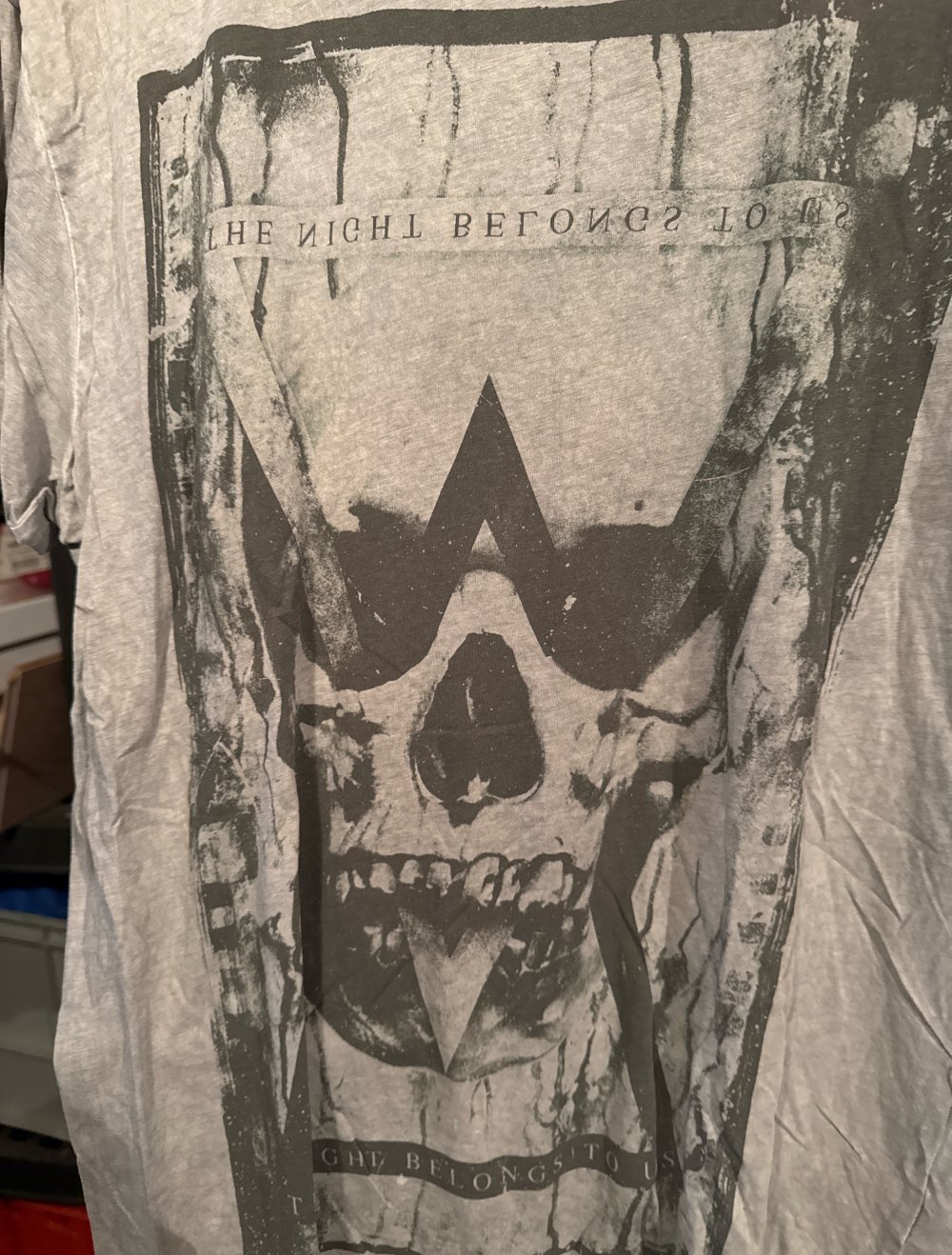 Herren Totenkopf tshirt M